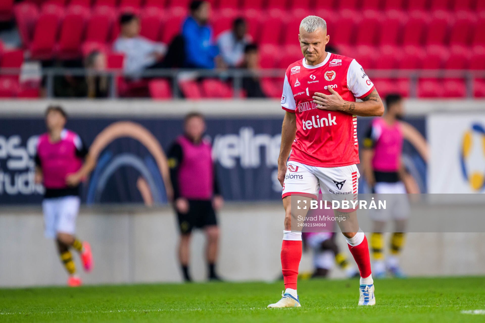 Kalmars Rasmus Sjöstedt deppar