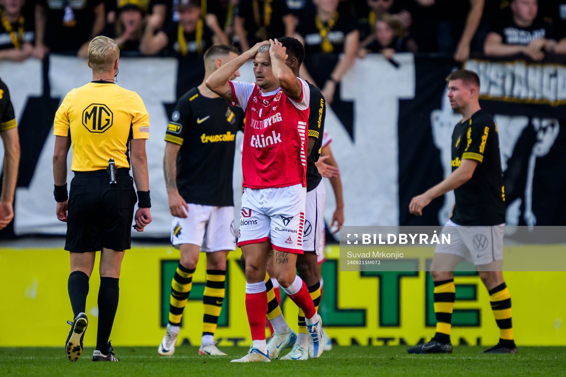 Kalmars Rasmus Sjöstedt deppar