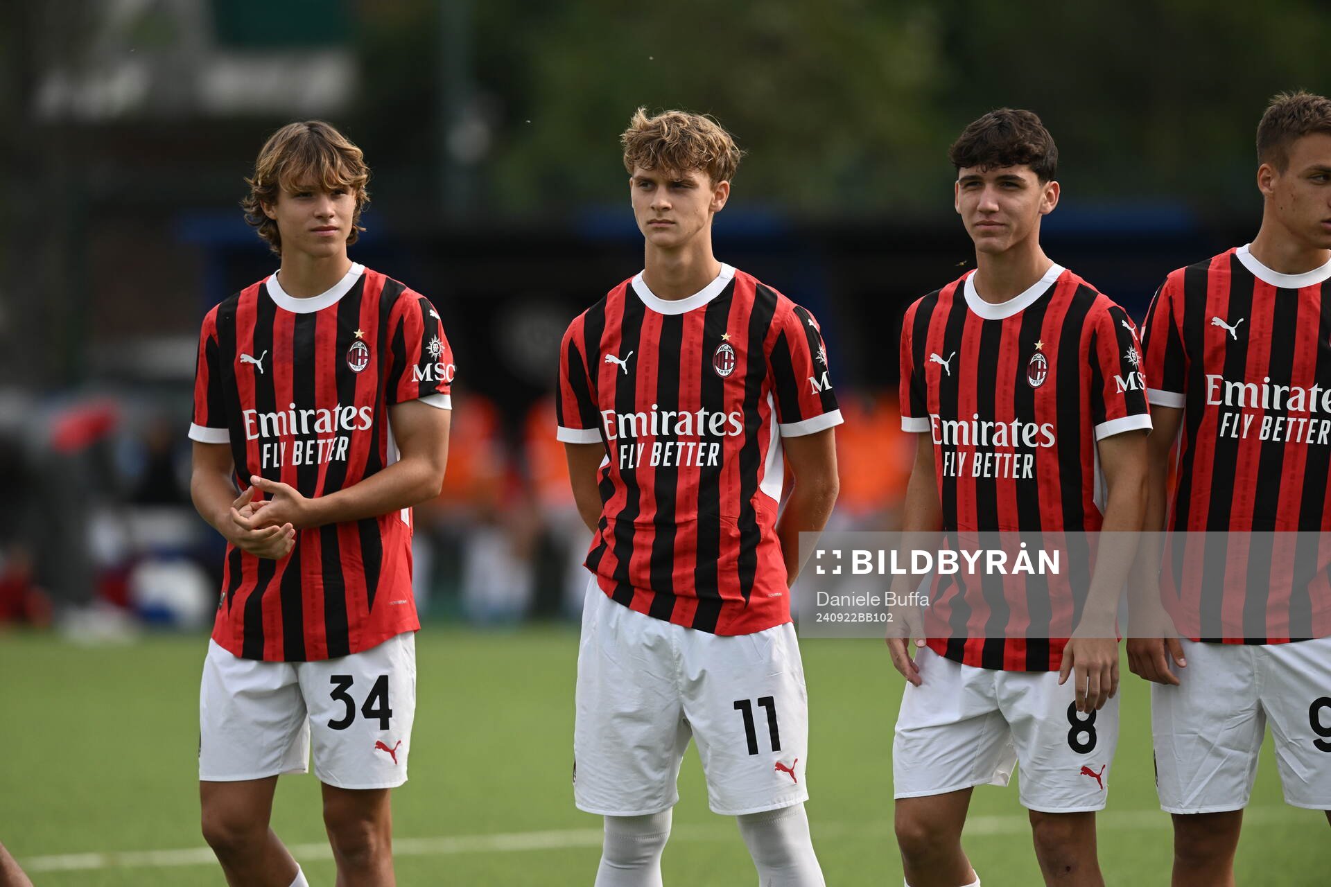 Maximilian Ibrahimovic of AC Milan