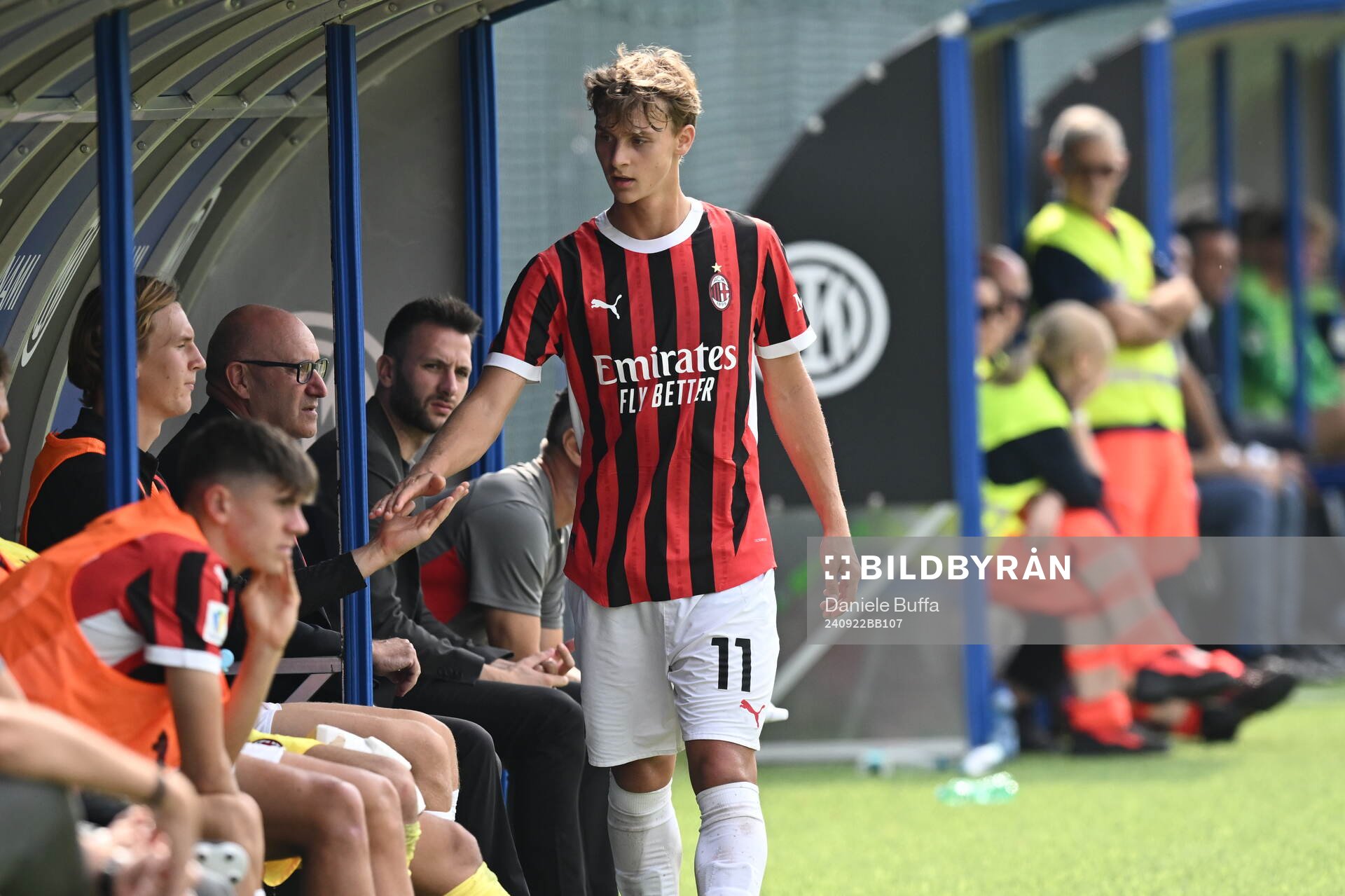 Maximilian Ibrahimovic of AC Milan