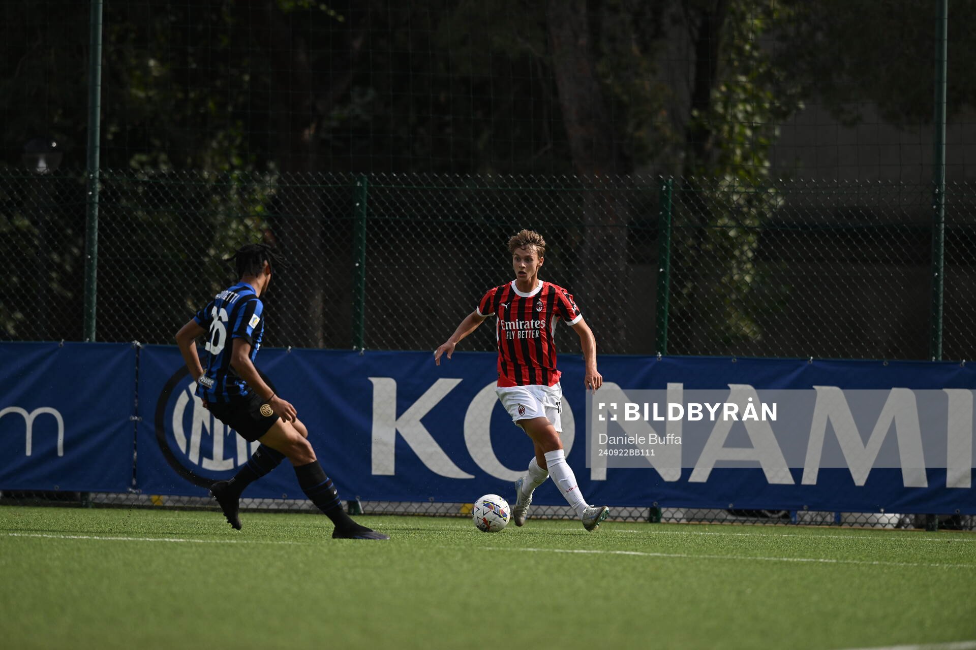 Maximilian Ibrahimovic of AC Milan