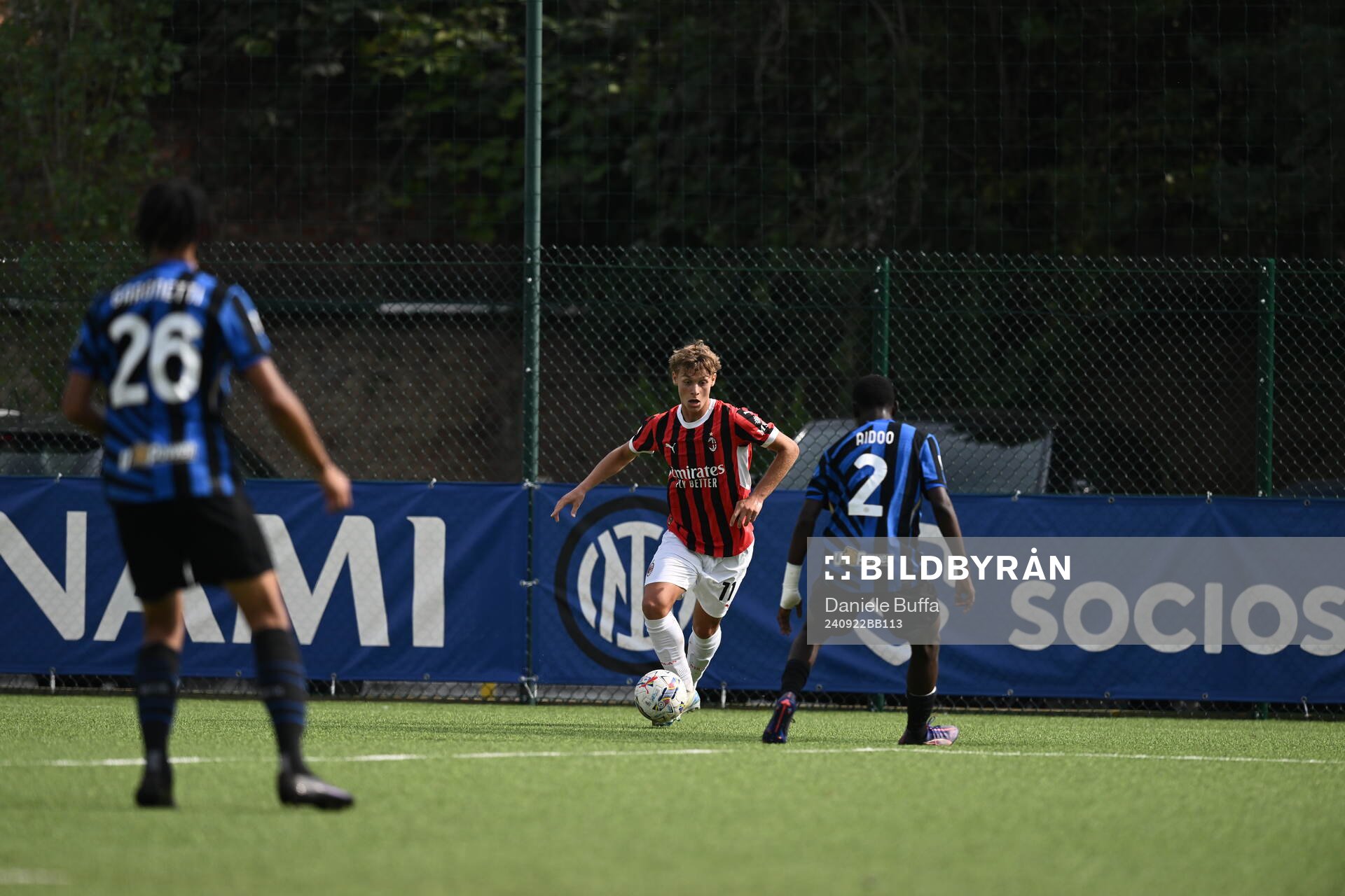 Maximilian Ibrahimovic of AC Milan