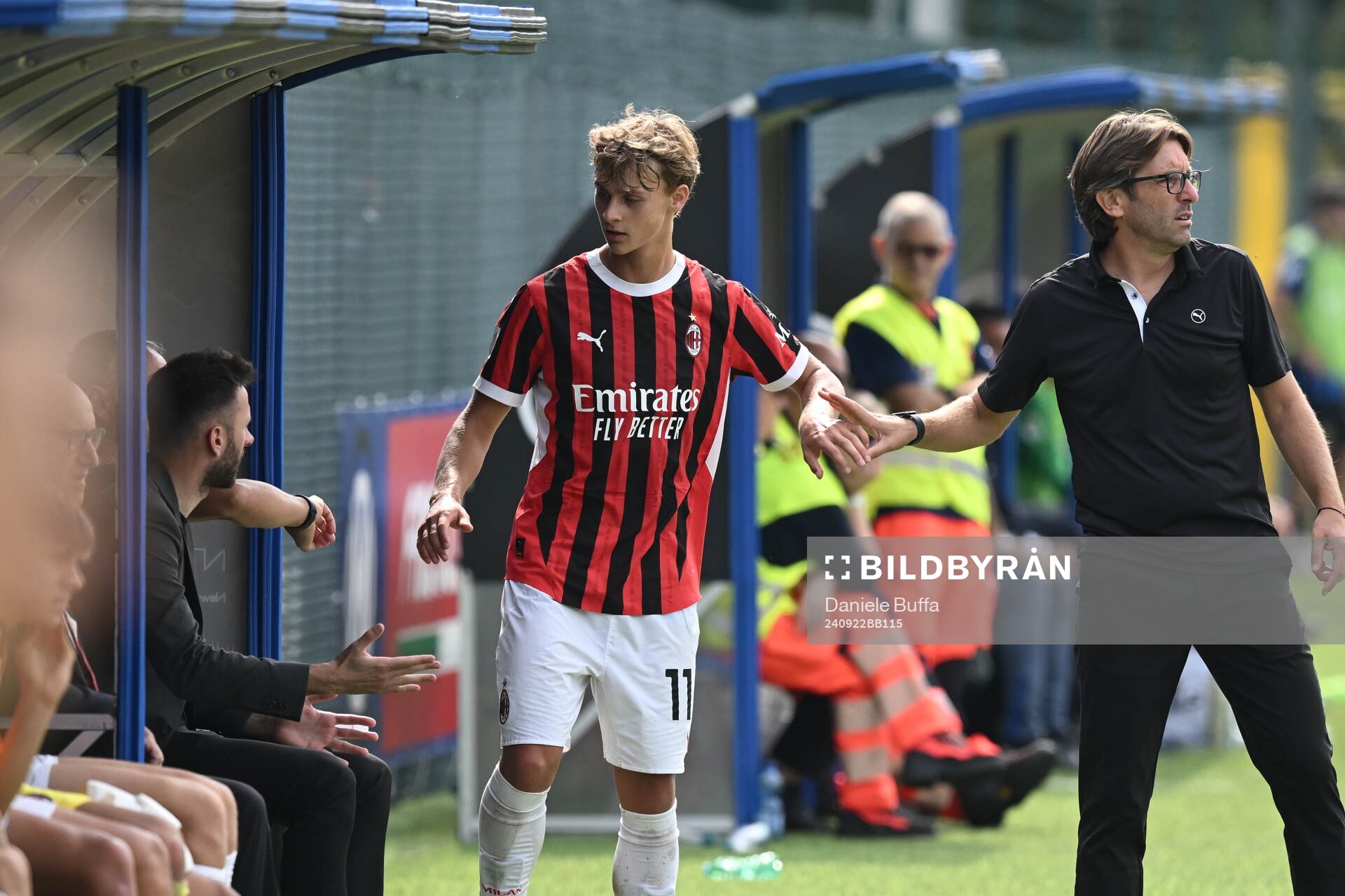 Maximilian Ibrahimovic of AC Milan