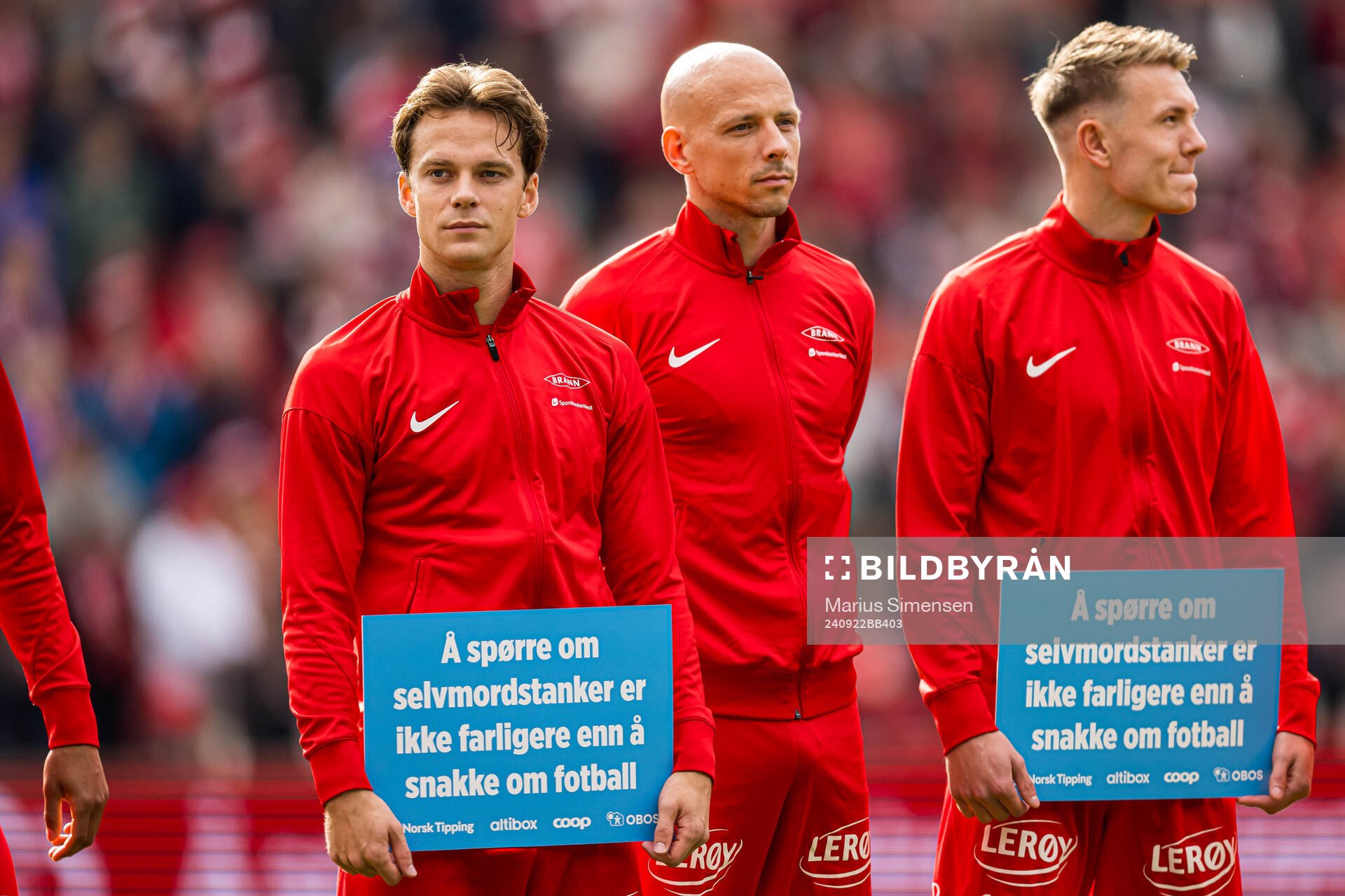 Felix Horn Myhre, Ruben Kristiansen and Emil Kornvig of