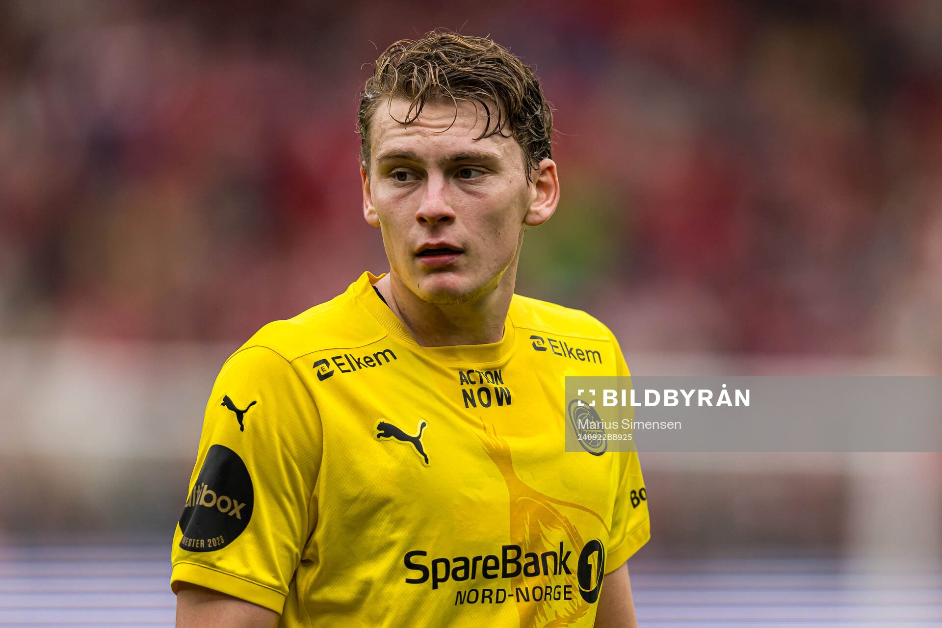 Isak Dybvik Määttä of Bodø/Glimt