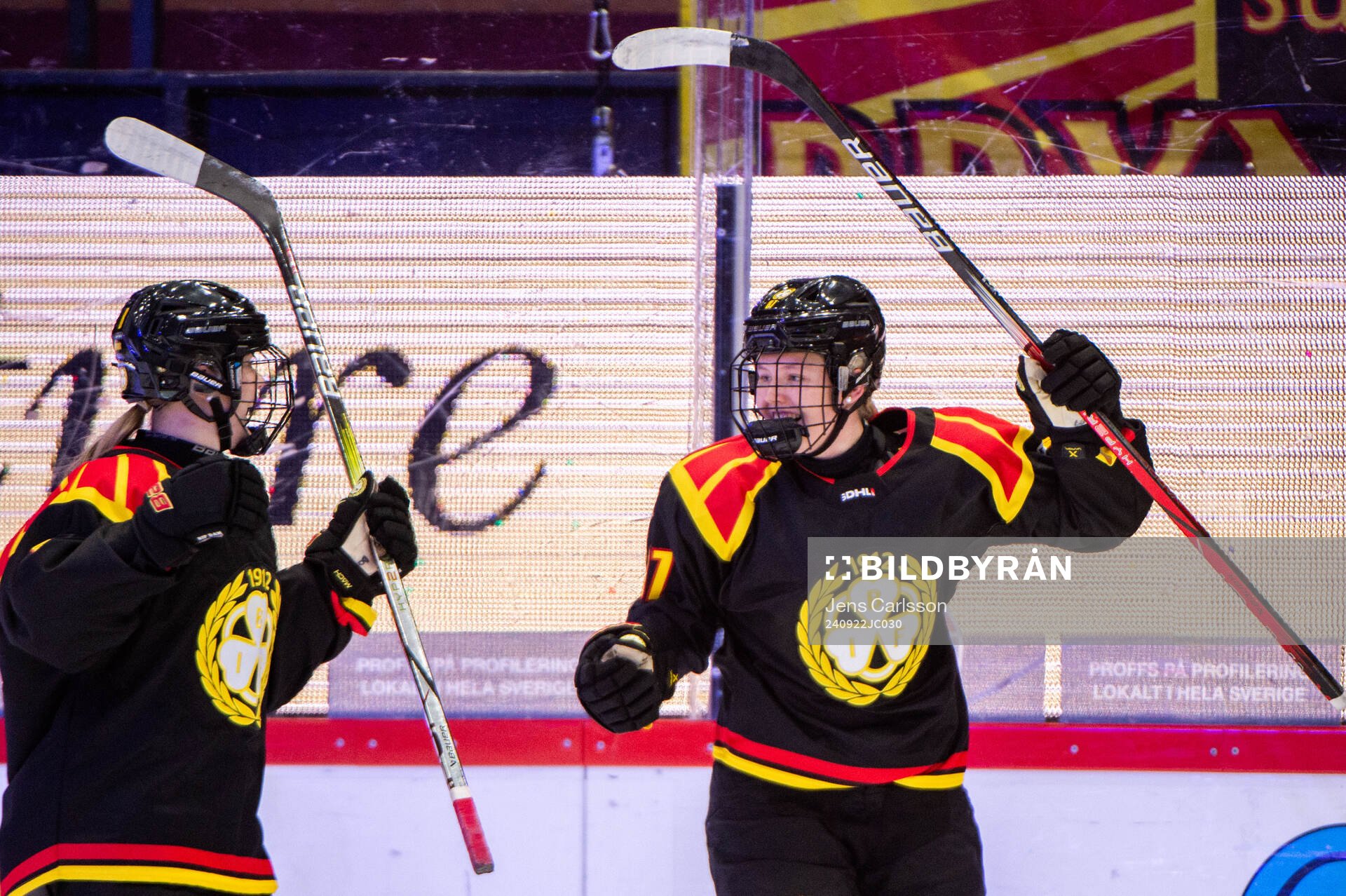 Brynäs Anna Brenkle jublar