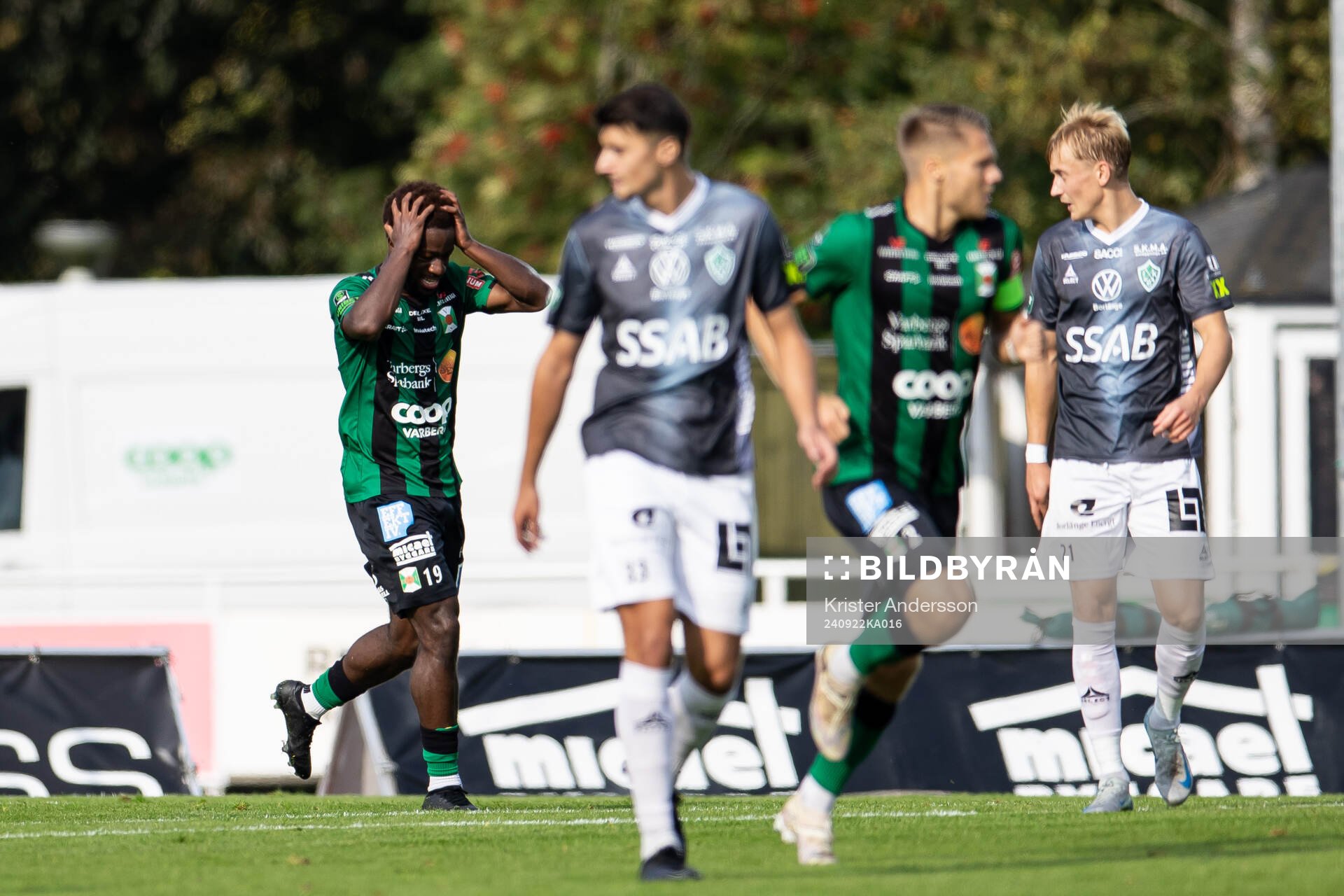Varbergs Kevin Appiah Nyarko deppar