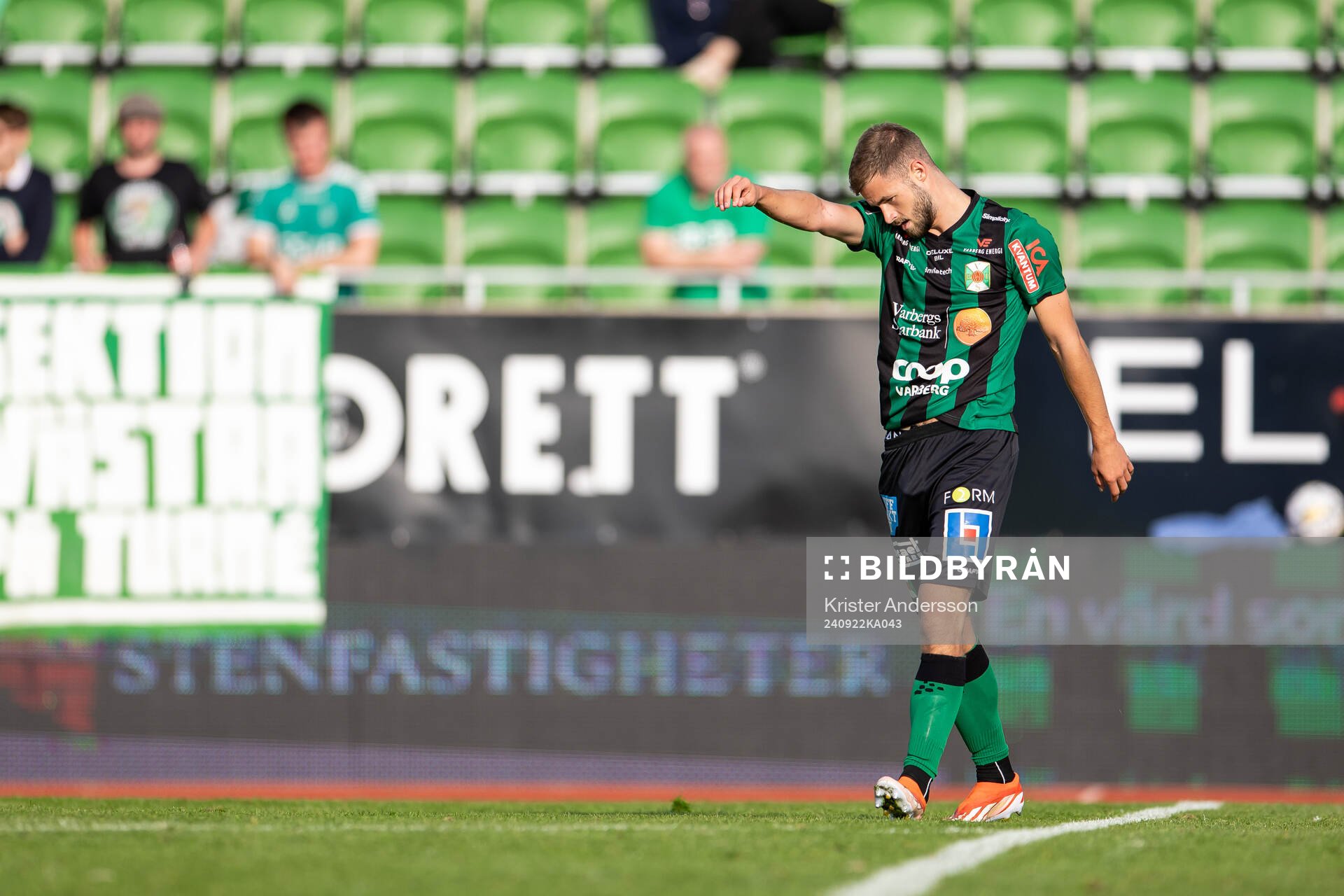 Varbergs Oliver Alfonsi deppar