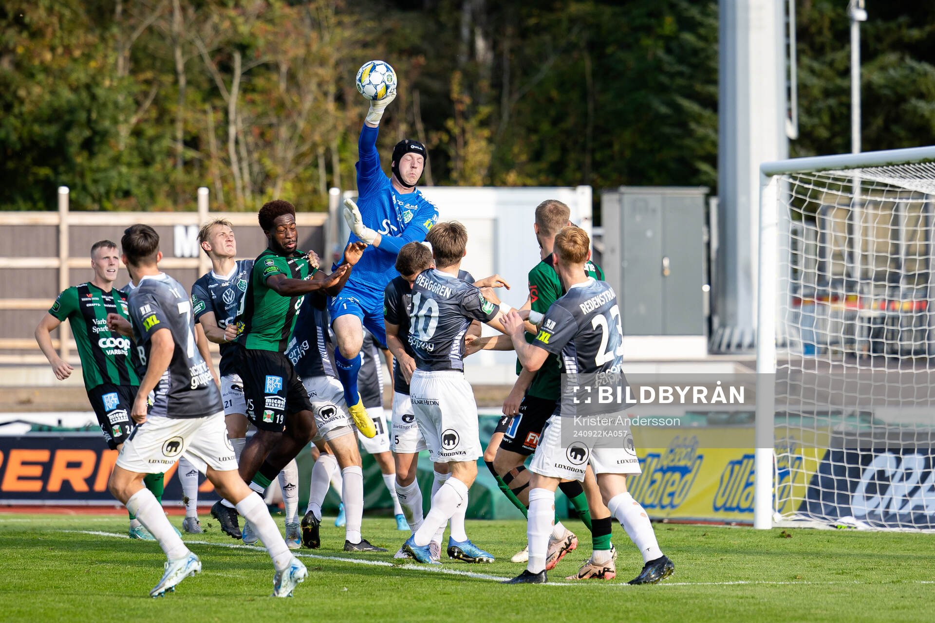 Brages målvakt Viktor Frodig