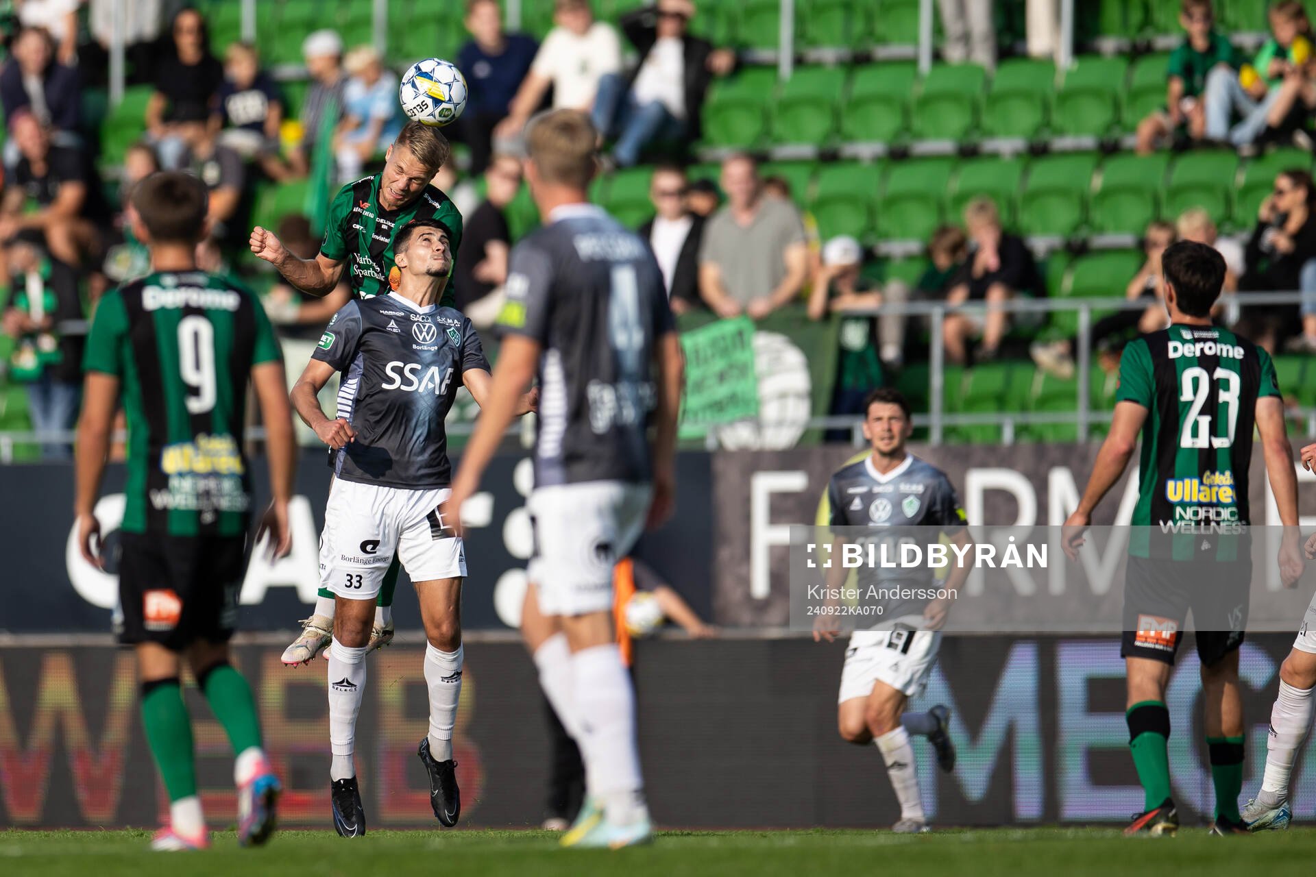 Varbergs Gustav Broman och Brages Amar Muhsin