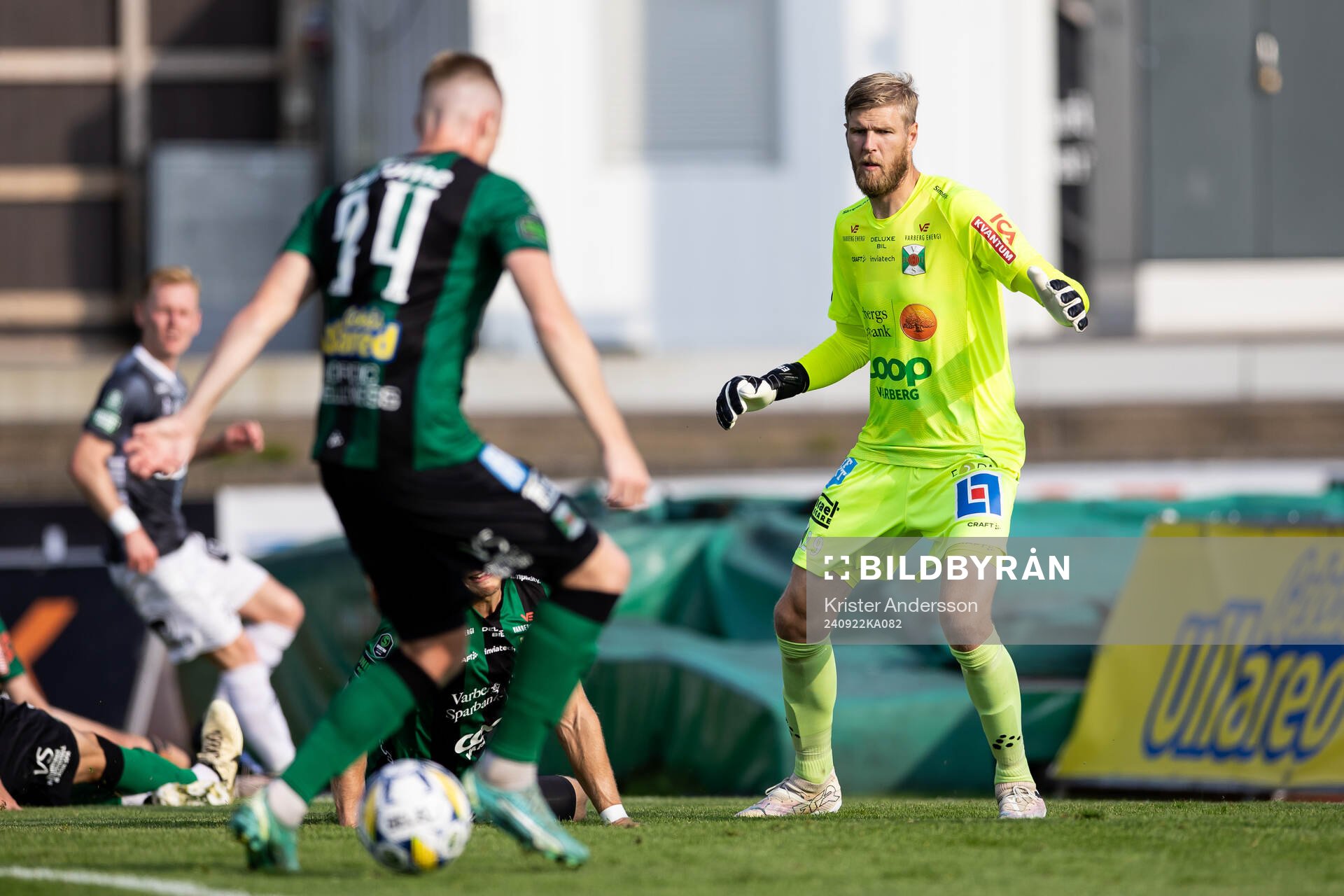 Varbergs målvakt Fredrik Andersson