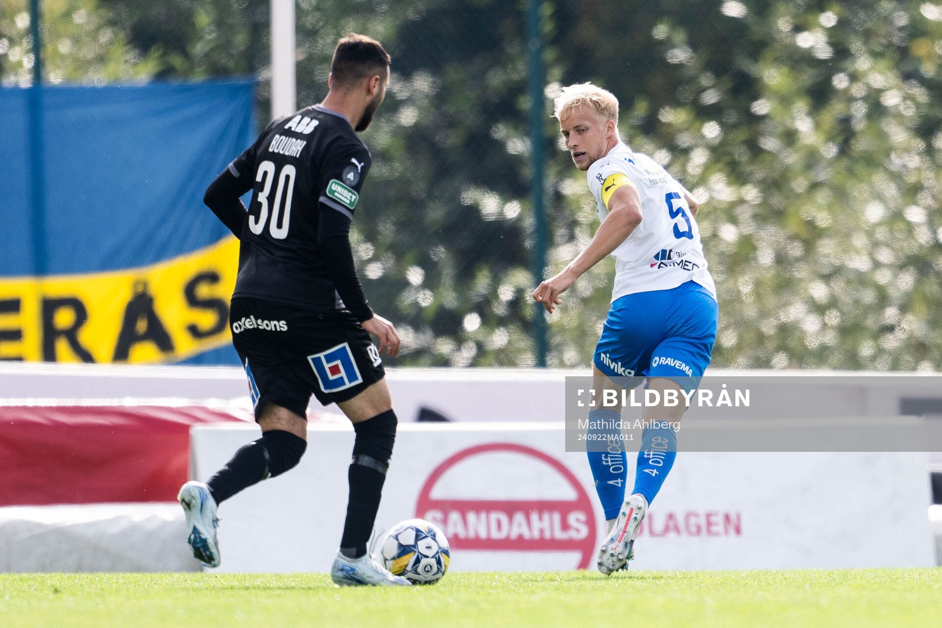 Västerås Abdelrahman Boudah Saidi och Värnamos Victor