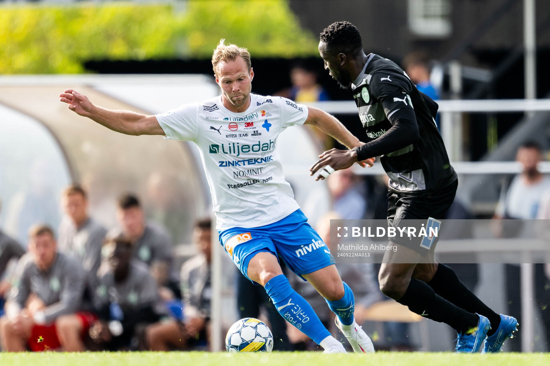 Värnamos Gustav Engvall och Västerås Frederic Nsabiyumva