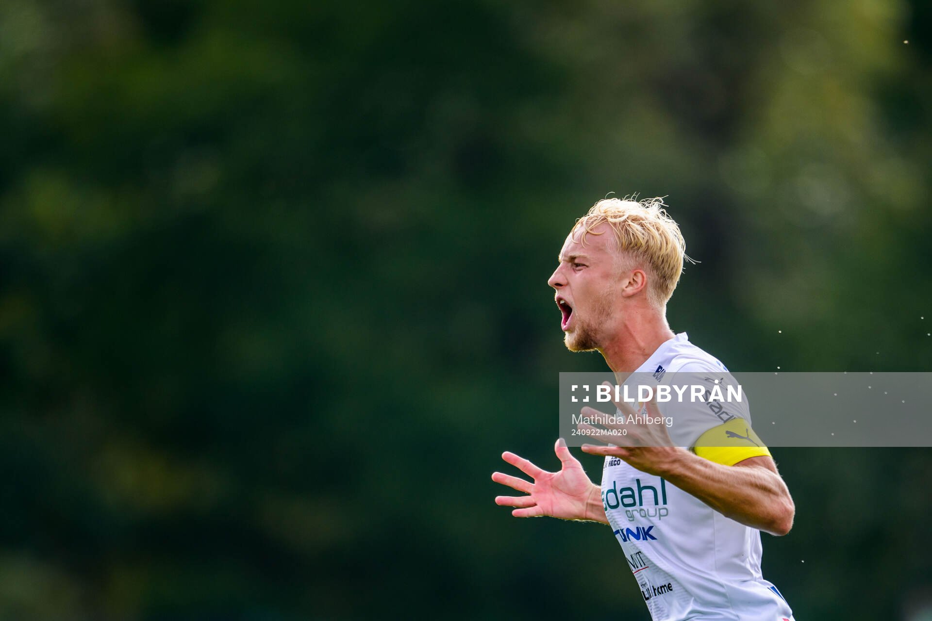 Värnamos Victor Larsson jublar
