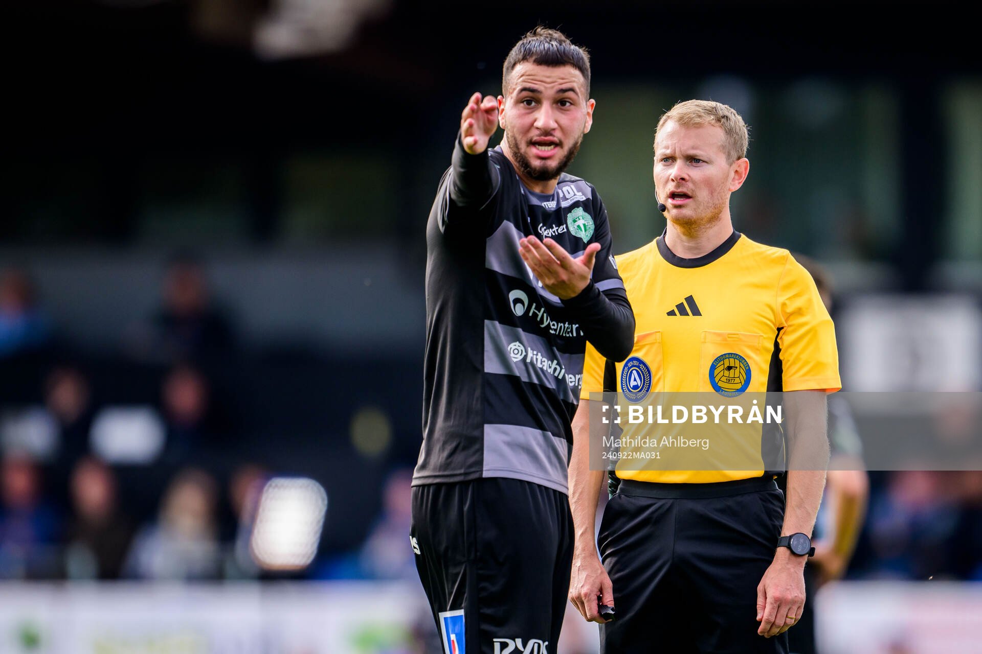 Västerås Abdelrahman Boudah Saidi och Domare Fredrik