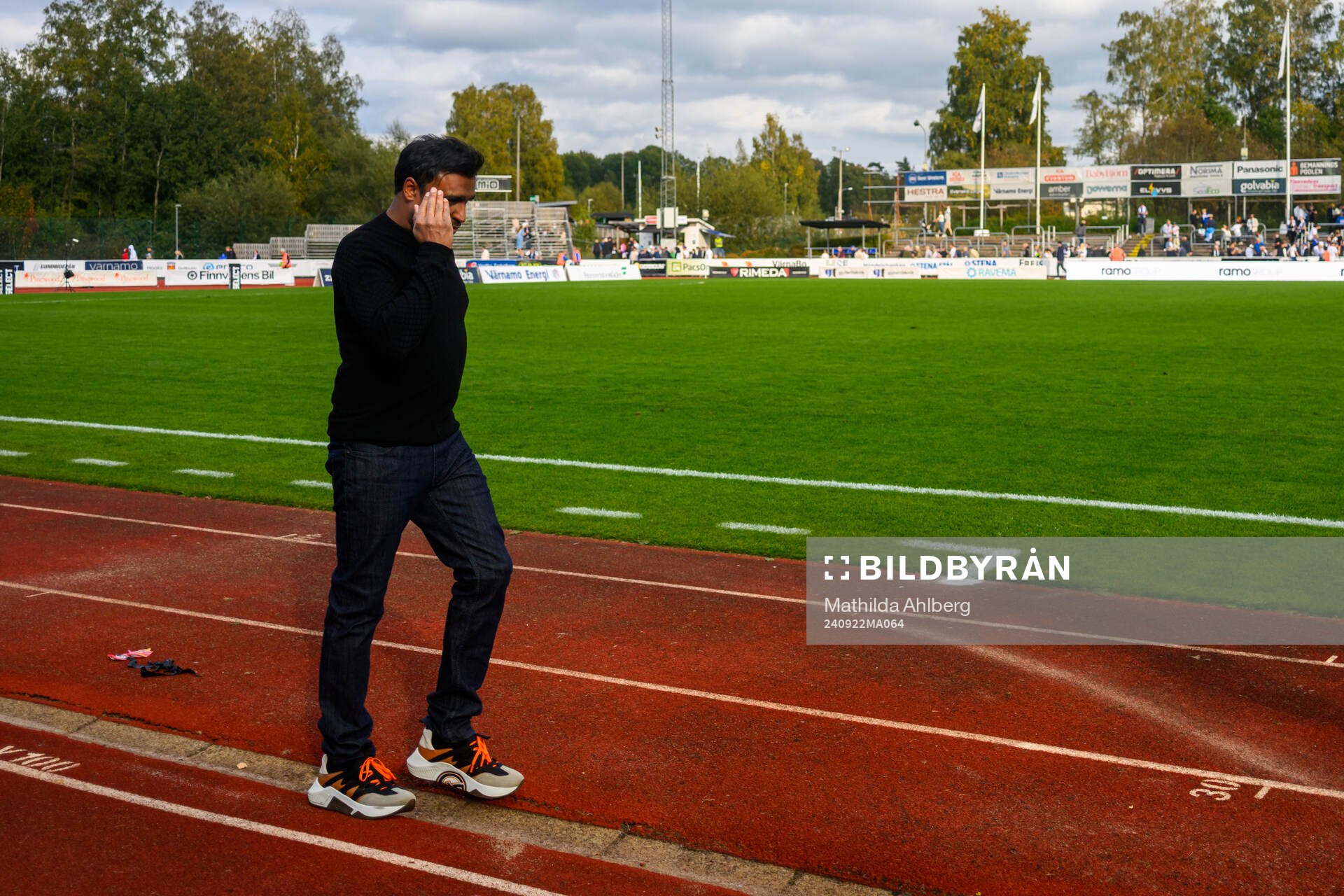 Västerås tränare Kalle Karlsson deppar