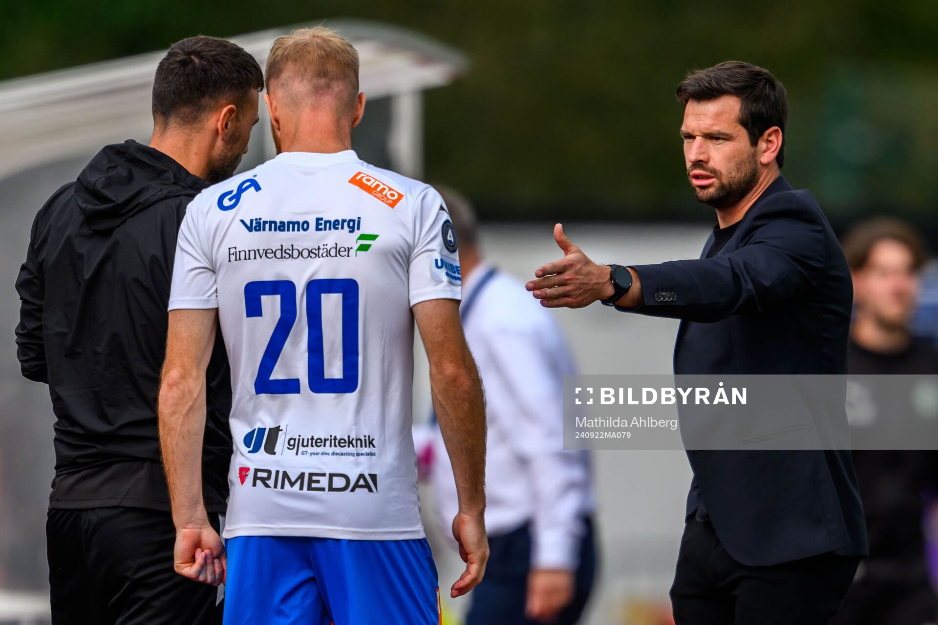 Värnamos tränare Ferran Sibila