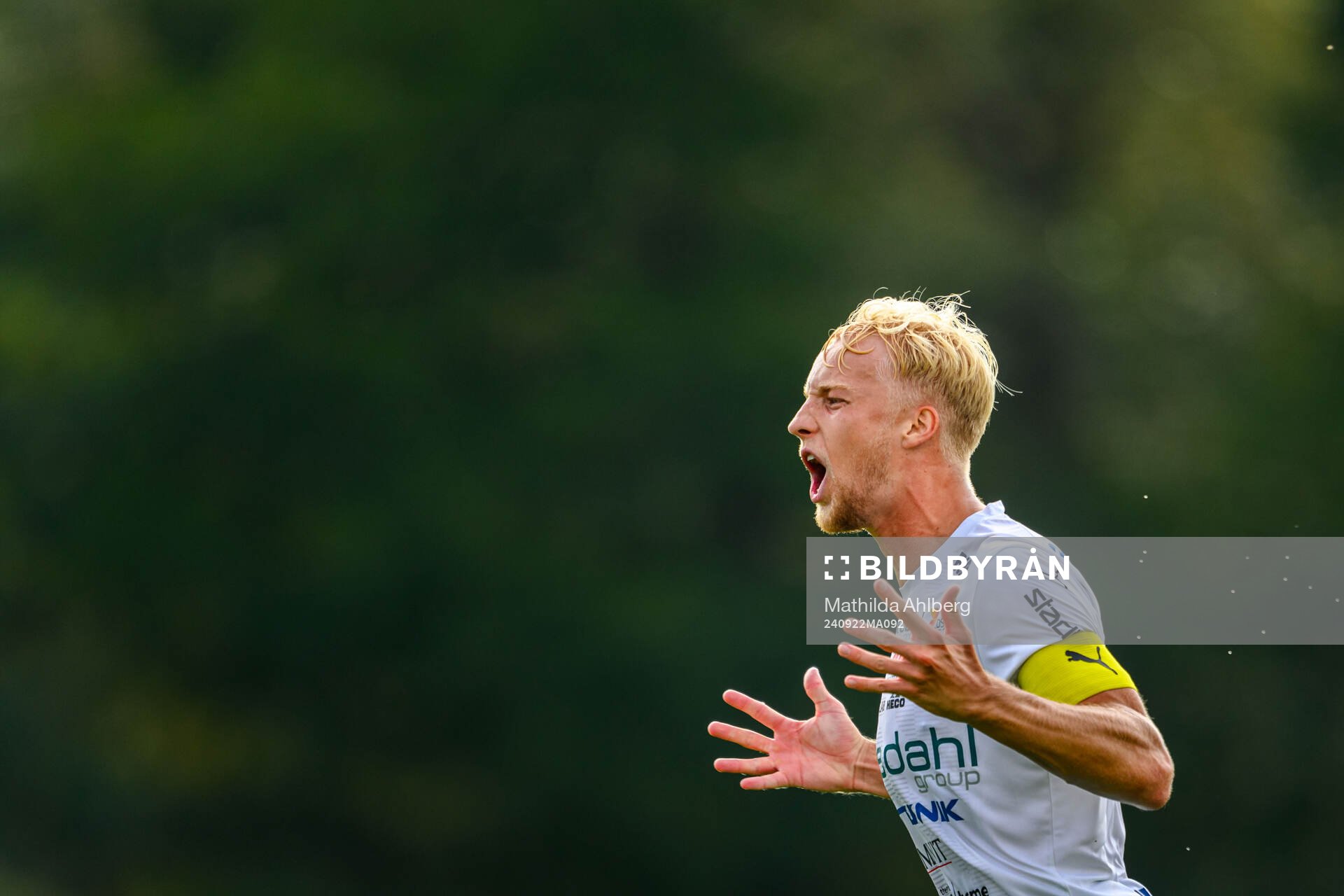 Värnamos Victor Larsson jublar