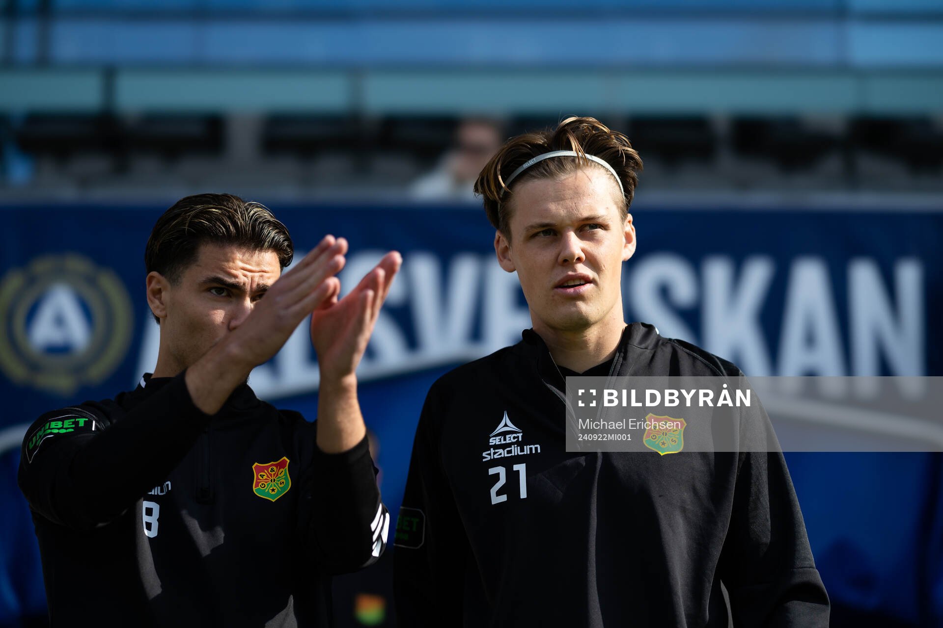 GAIS William Milovanovic och Axel Henriksson