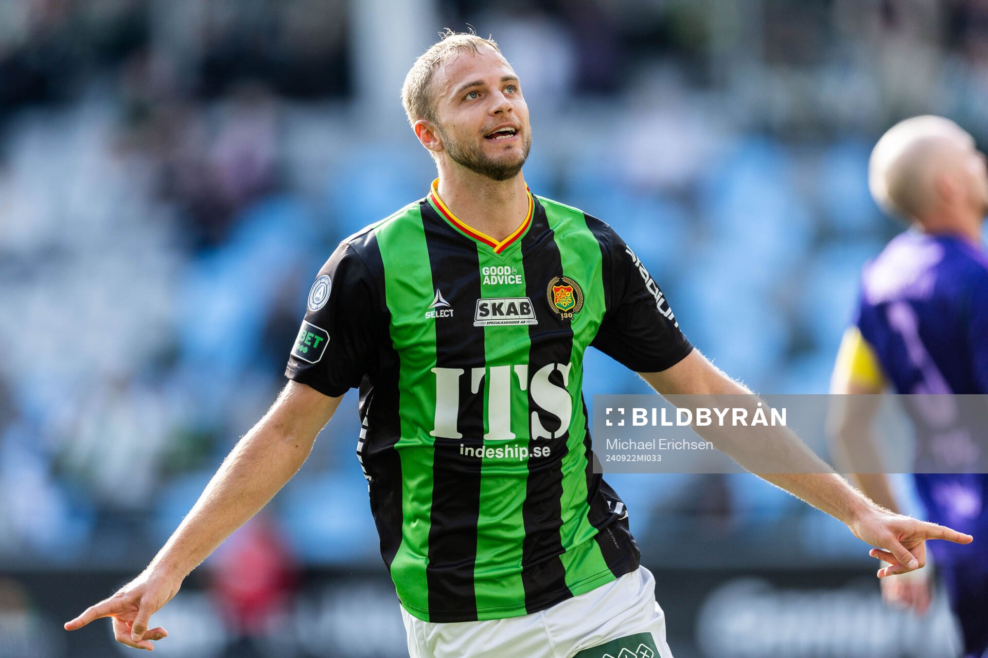 GAIS Gustav Lundgren jublar