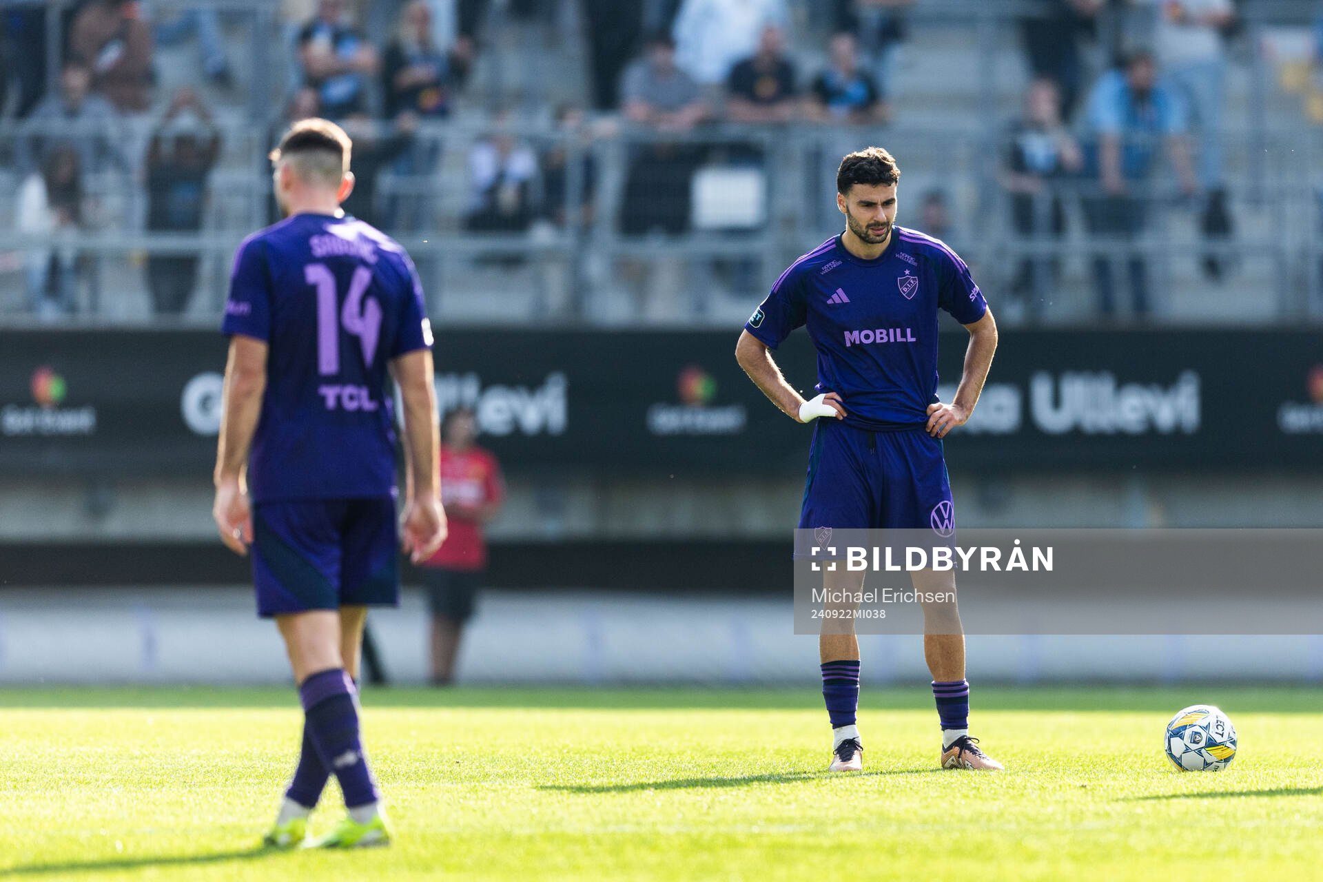 Djurgårdens Deniz Hummet  deppar