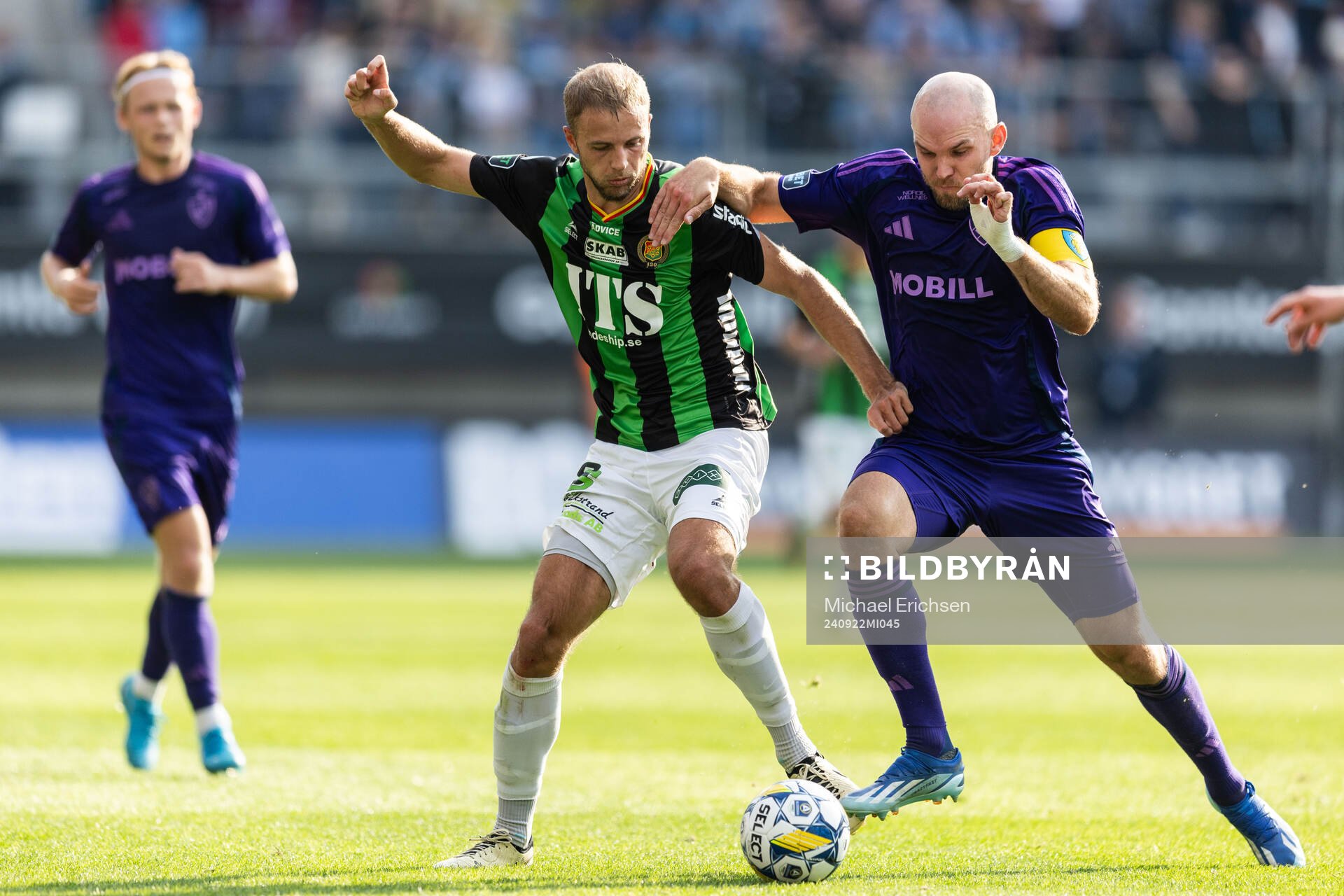 GAIS Gustav Lundgren och Djurgårdens Marcus Danielson