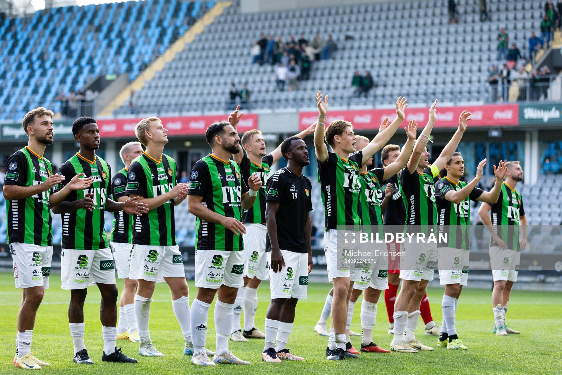 GAIS spelare tackar klacken