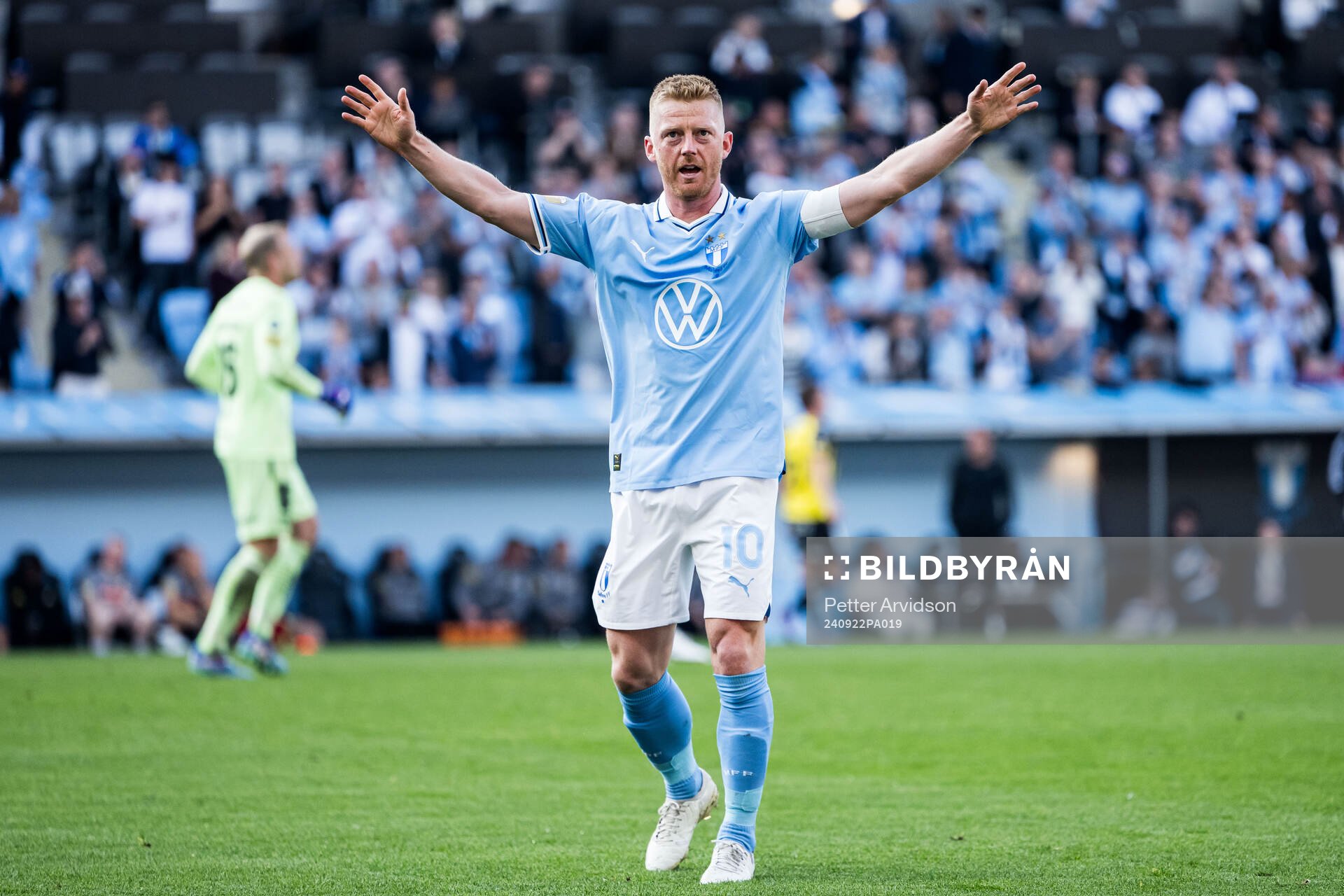 Malmö FFs Anders Christiansen jublar