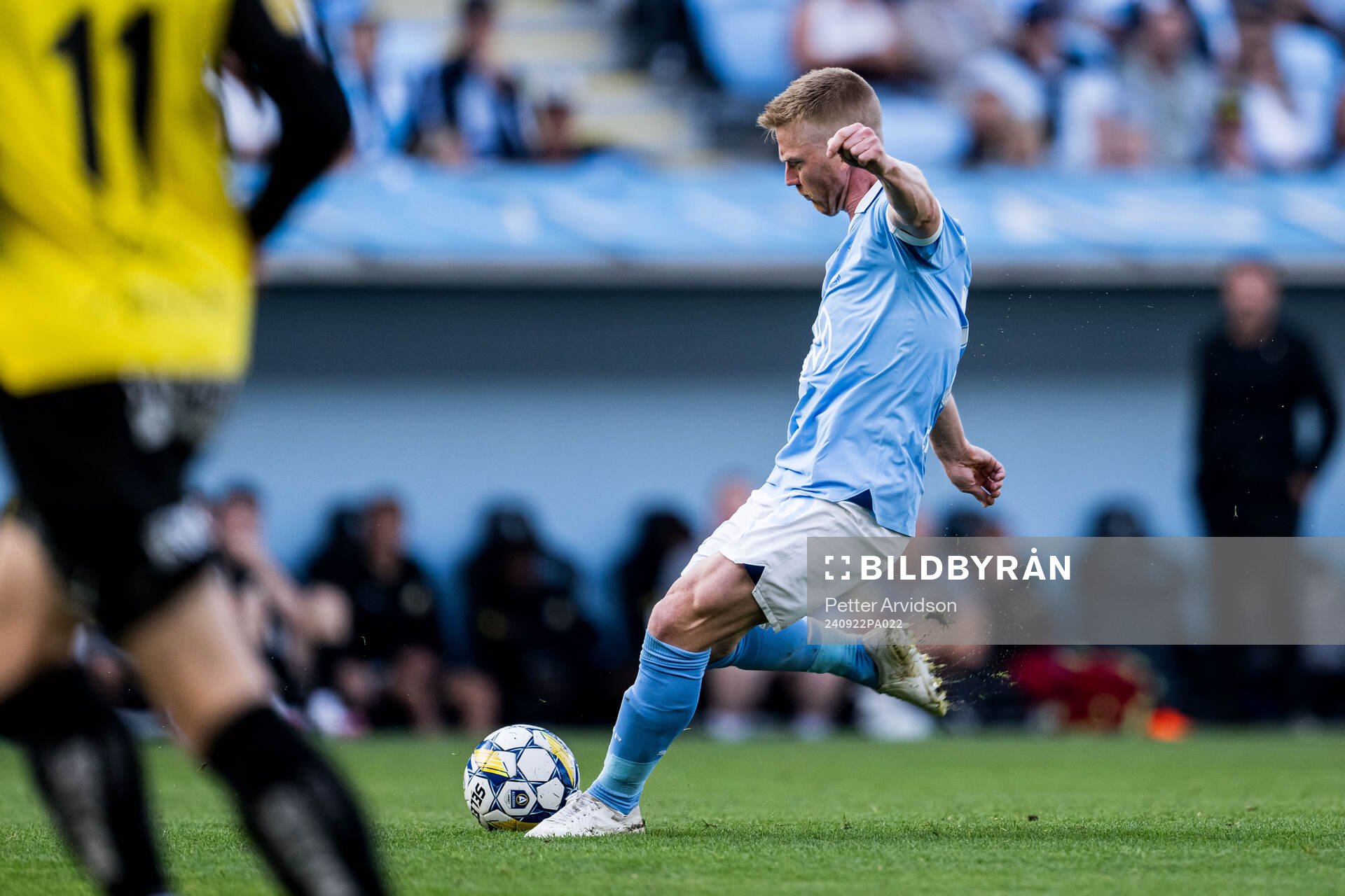 Malmö FFs Anders Christiansen gör 1-0