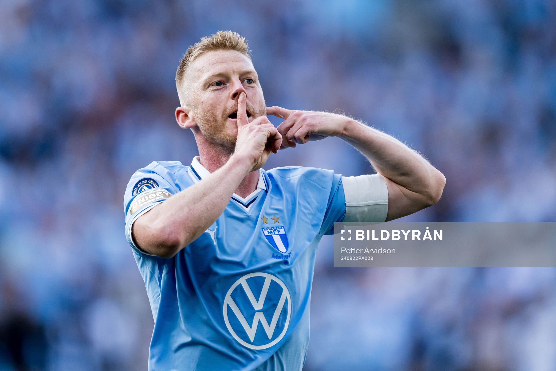 Malmö FFs Anders Christiansen jublar