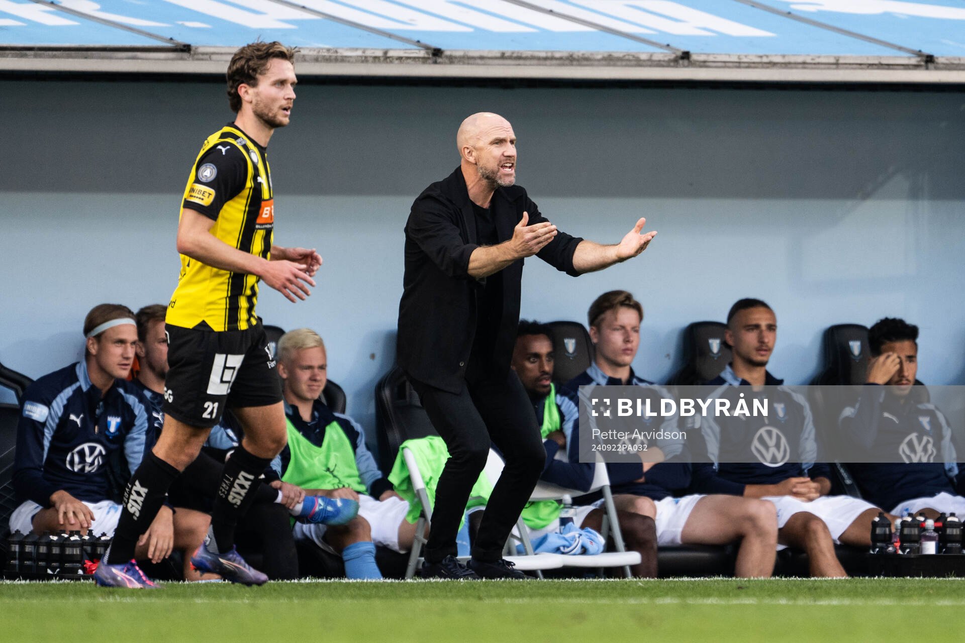 Malmö FFs tränare Henrik Rydström