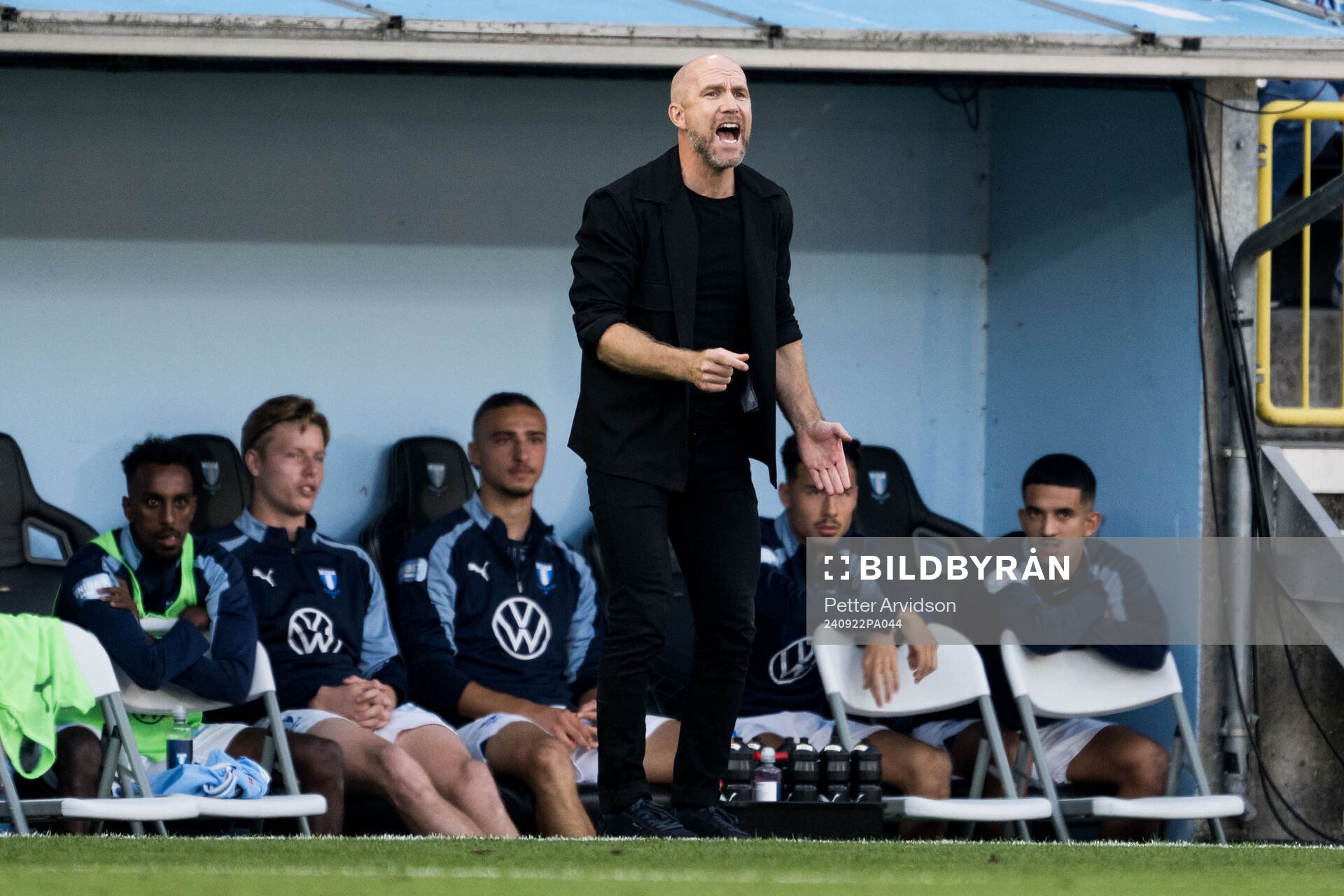Malmö FFs tränare Henrik Rydström