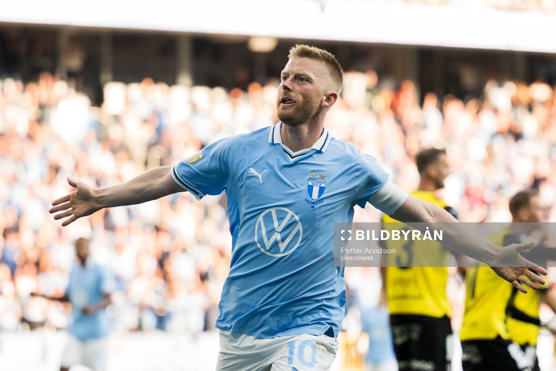 Malmö FFs Anders Christiansen jublar