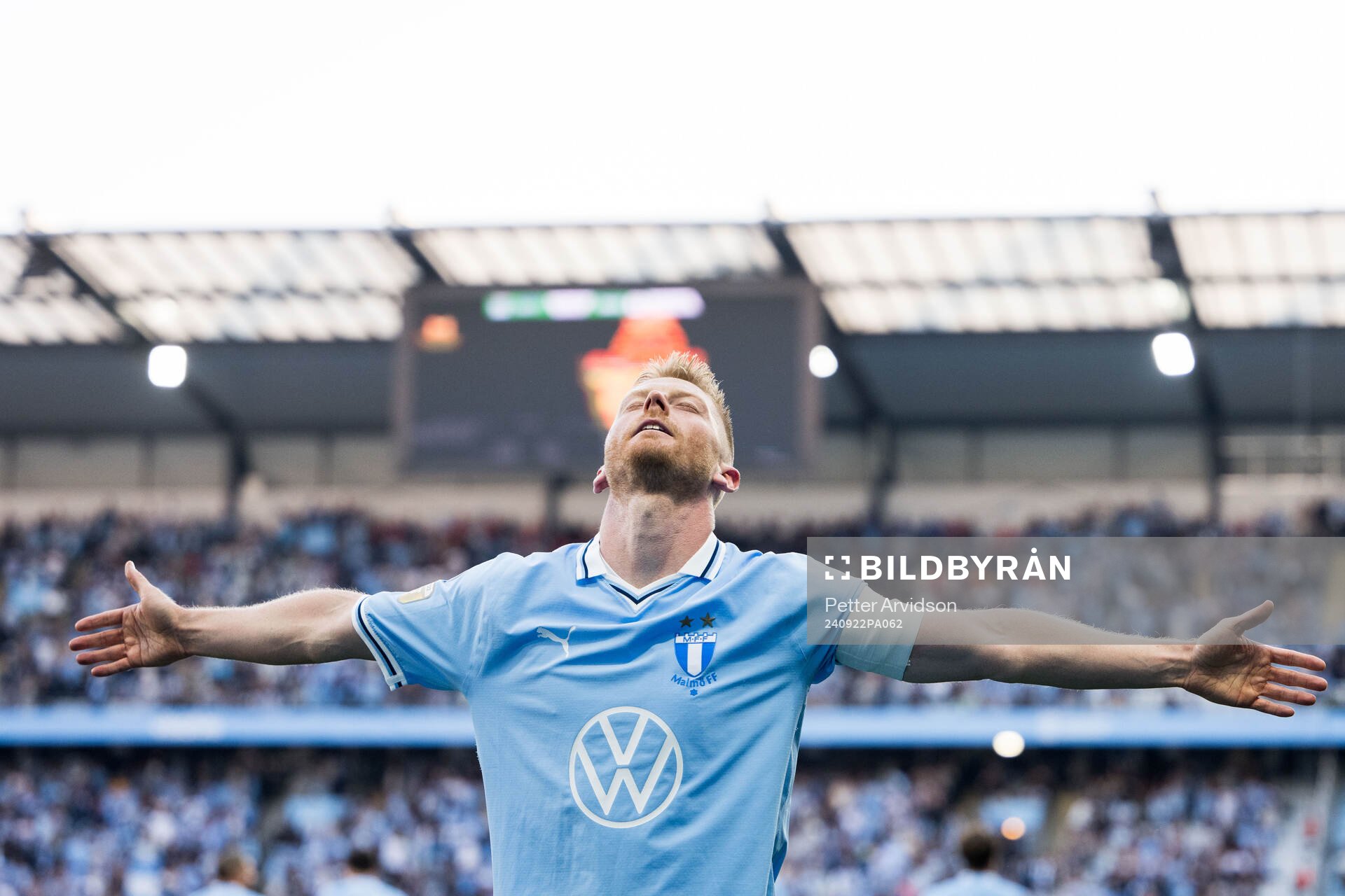 Malmö FFs Anders Christiansen jublar
