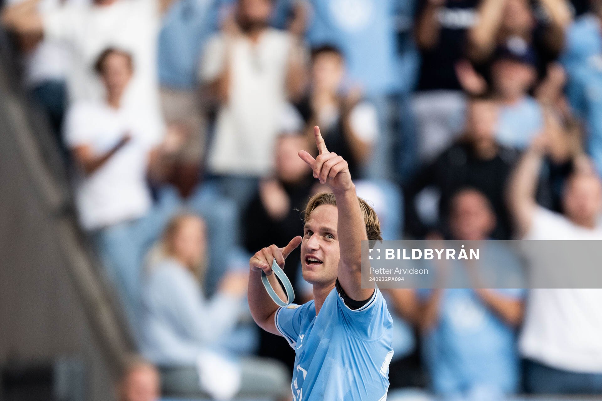 Malmö FFs Erik Botheim jublar