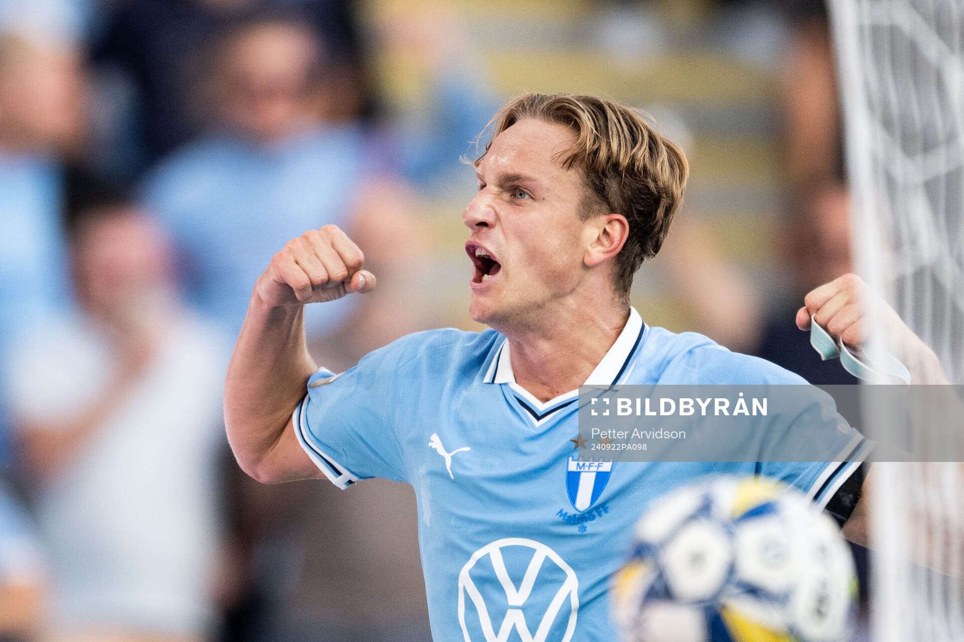 Malmö FFs Erik Botheim jublar