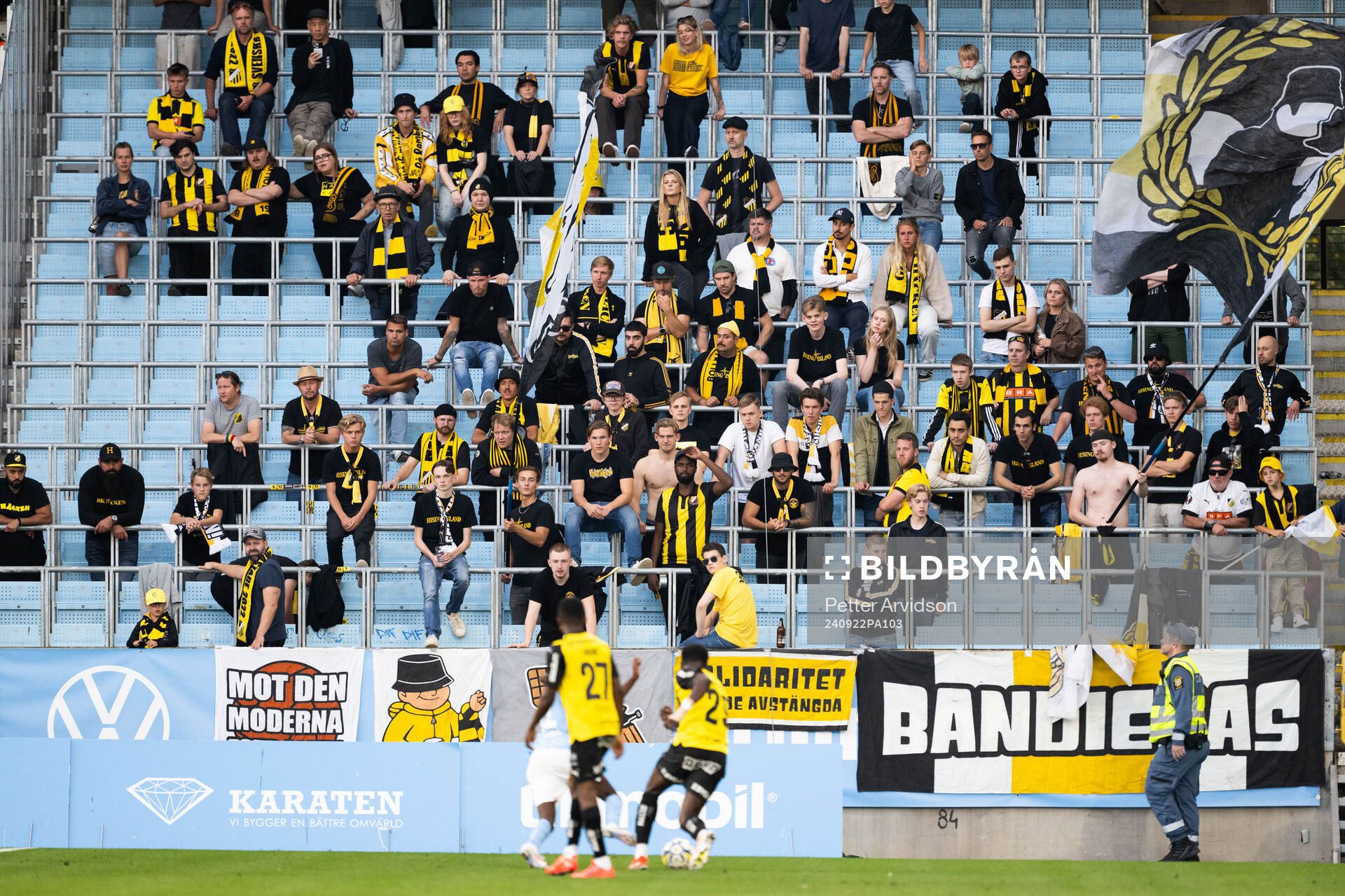 Häckens supportrar