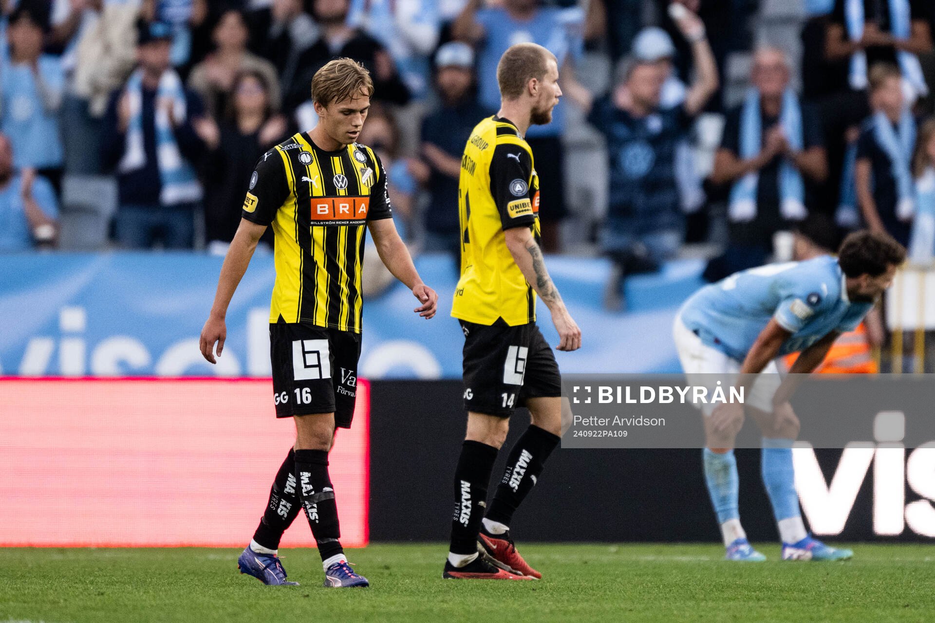 Häckens Pontus Dahbo och Simon Gustafson deppar