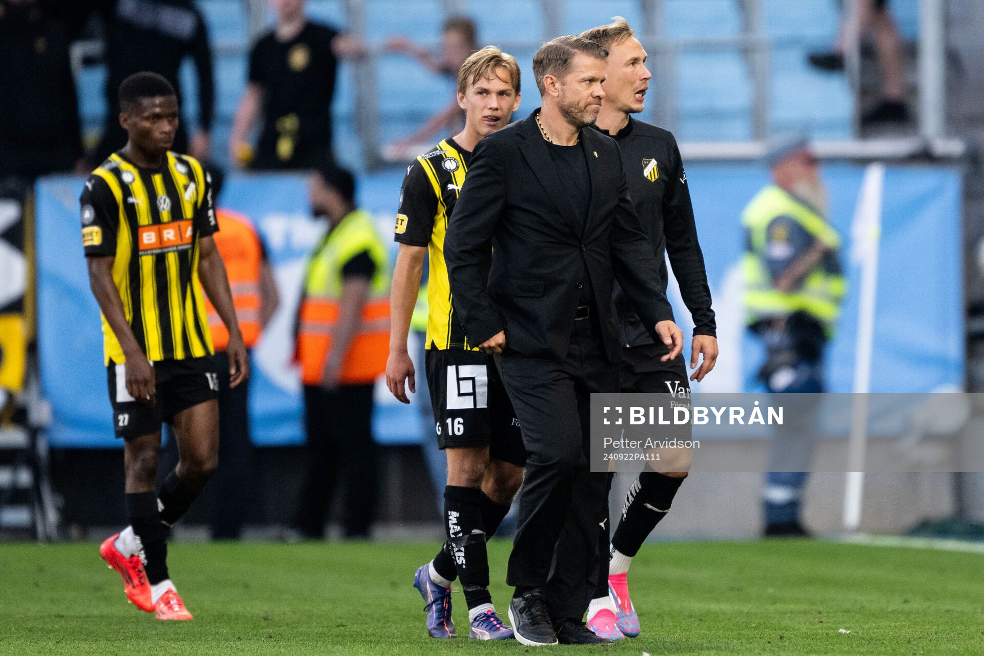 Häckens tränare Pål Arne Johansen deppar