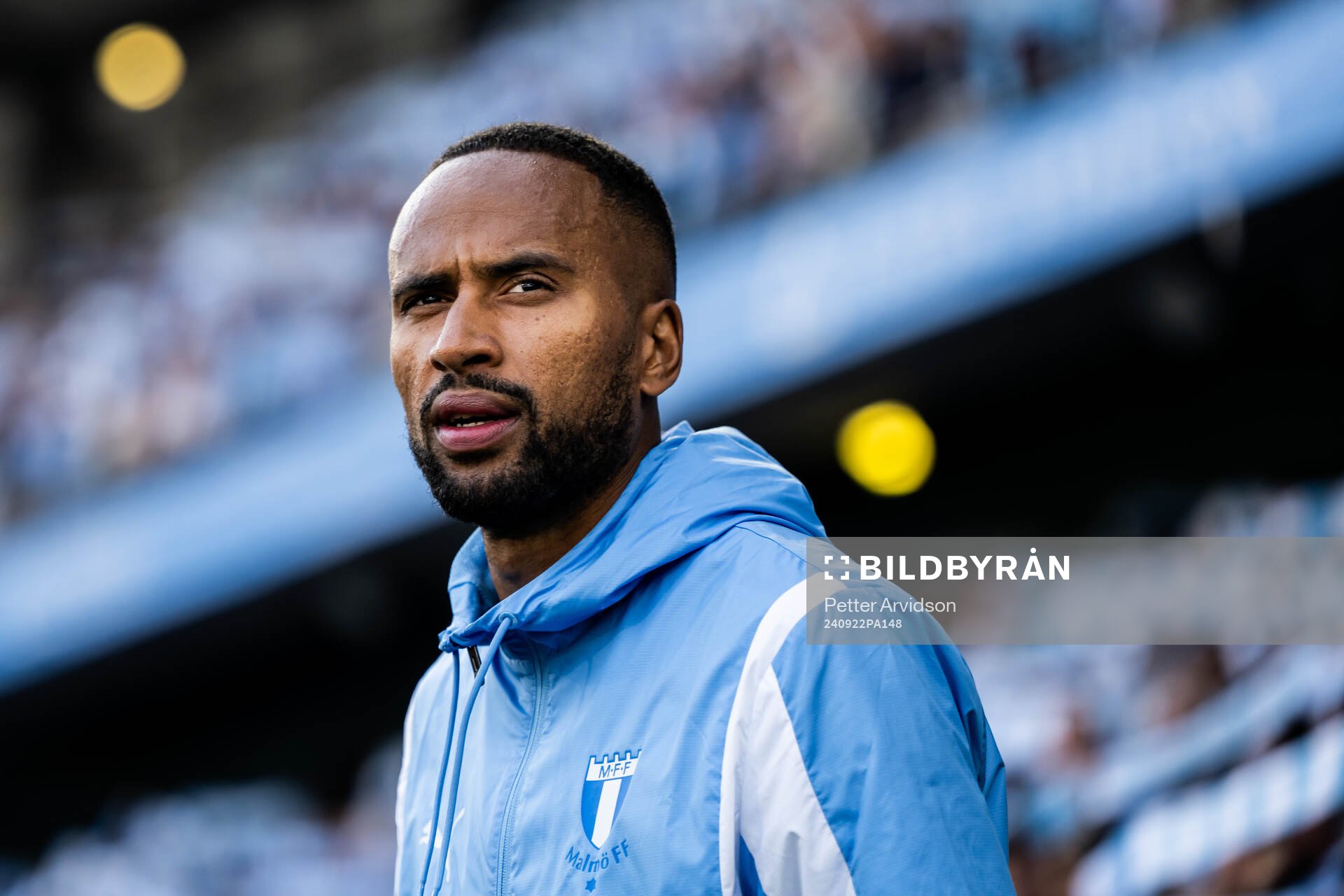 Malmö FFs Isaac Kiese Thelin gör entré