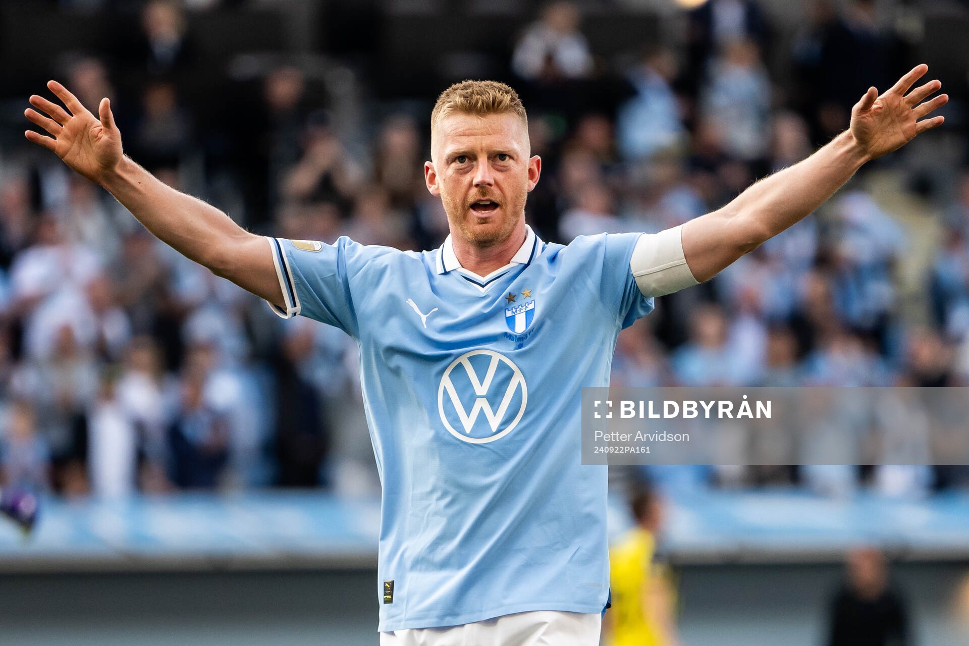 Malmö FFs Anders Christiansen jublar