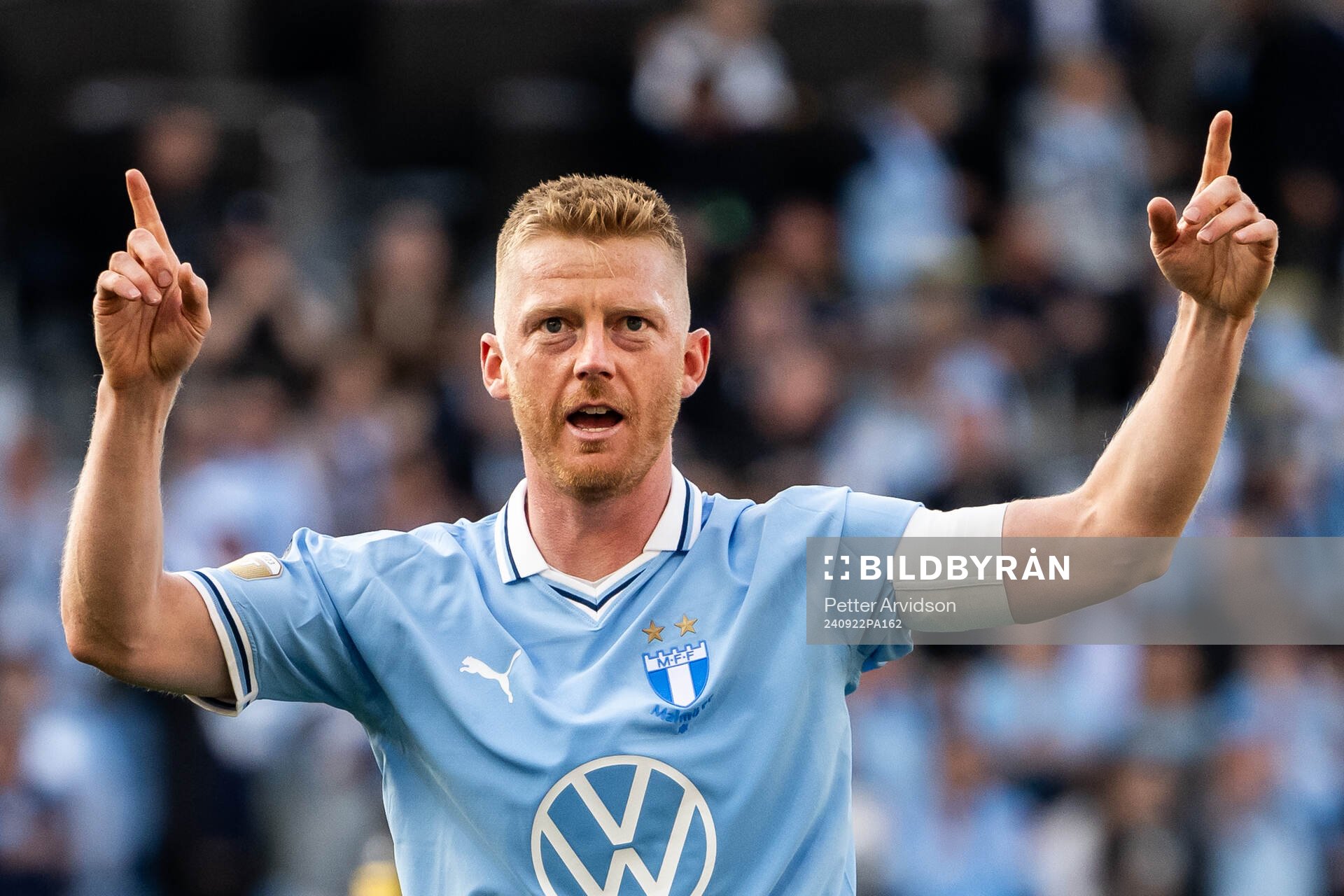 Malmö FFs Anders Christiansen jublar