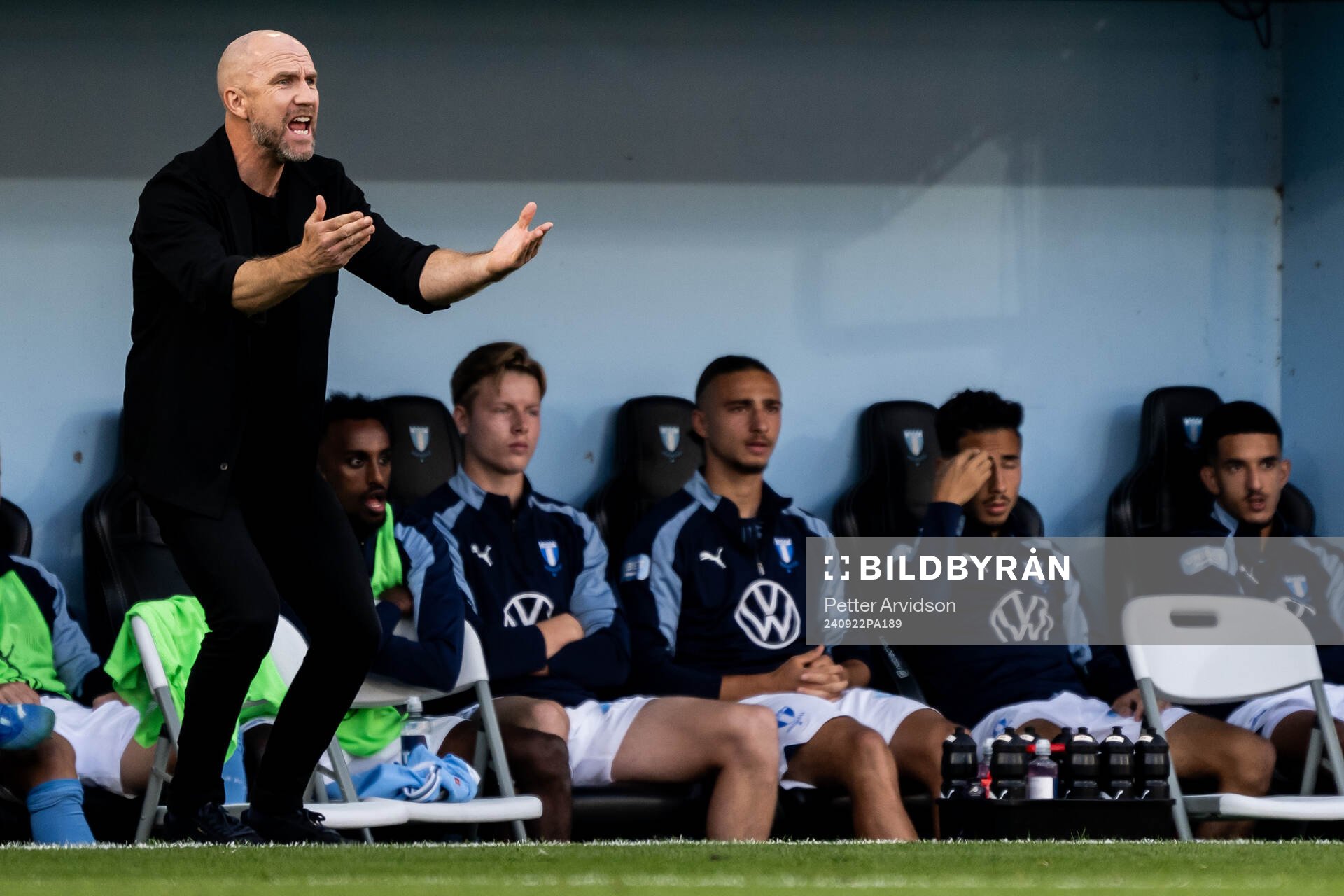 Malmö FFs tränare Henrik Rydström
