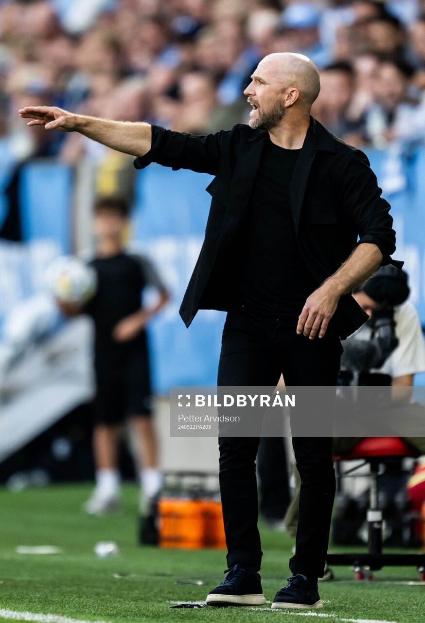 Malmö FFs tränare Henrik Rydström
