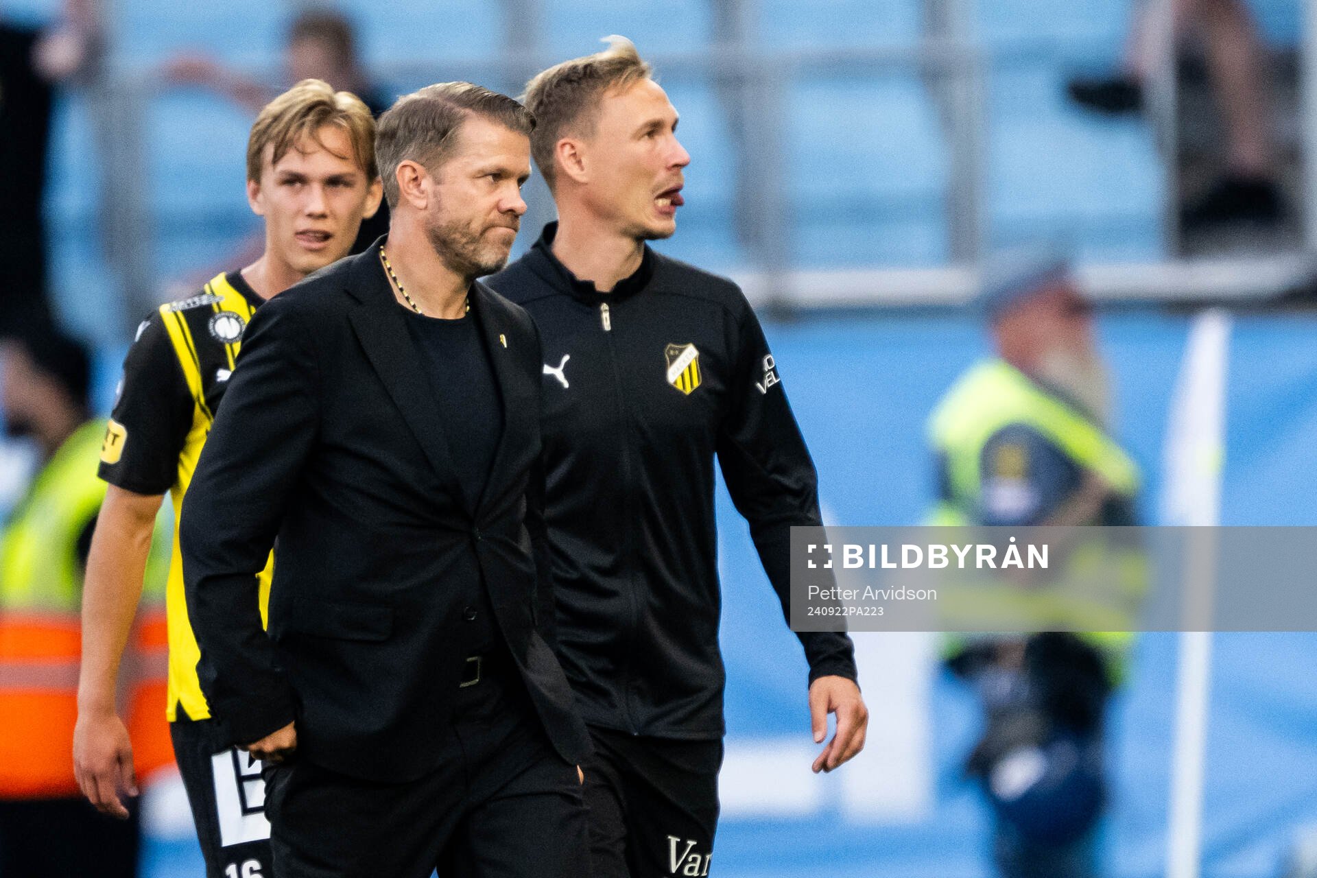 Häckens tränare Pål Arne Johansen deppar