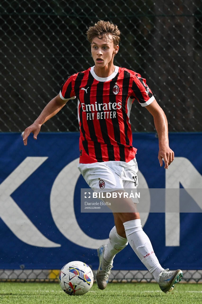 Maximilian Ibrahimovic of AC Milan