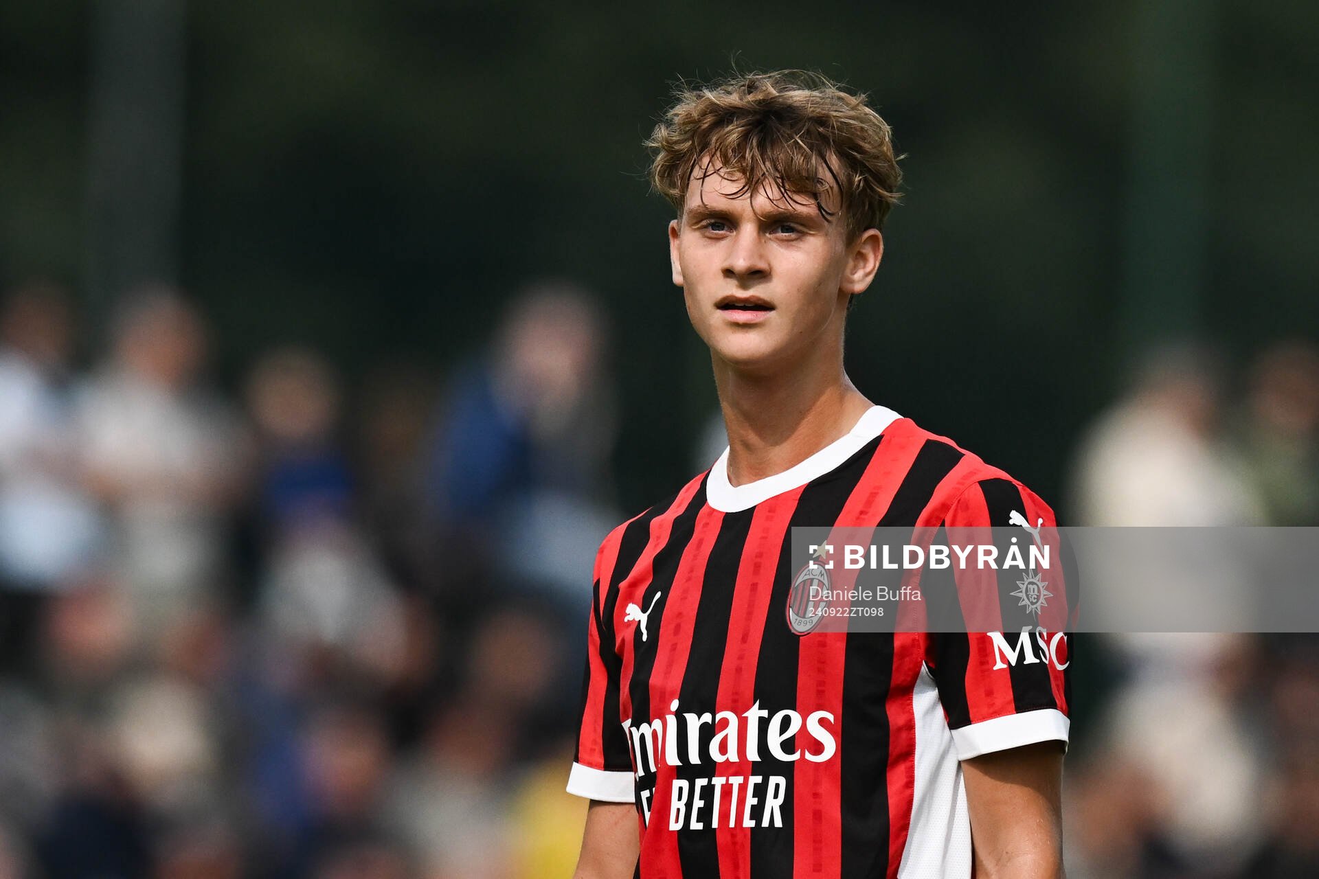 Maximilian Ibrahimovic of AC Milan