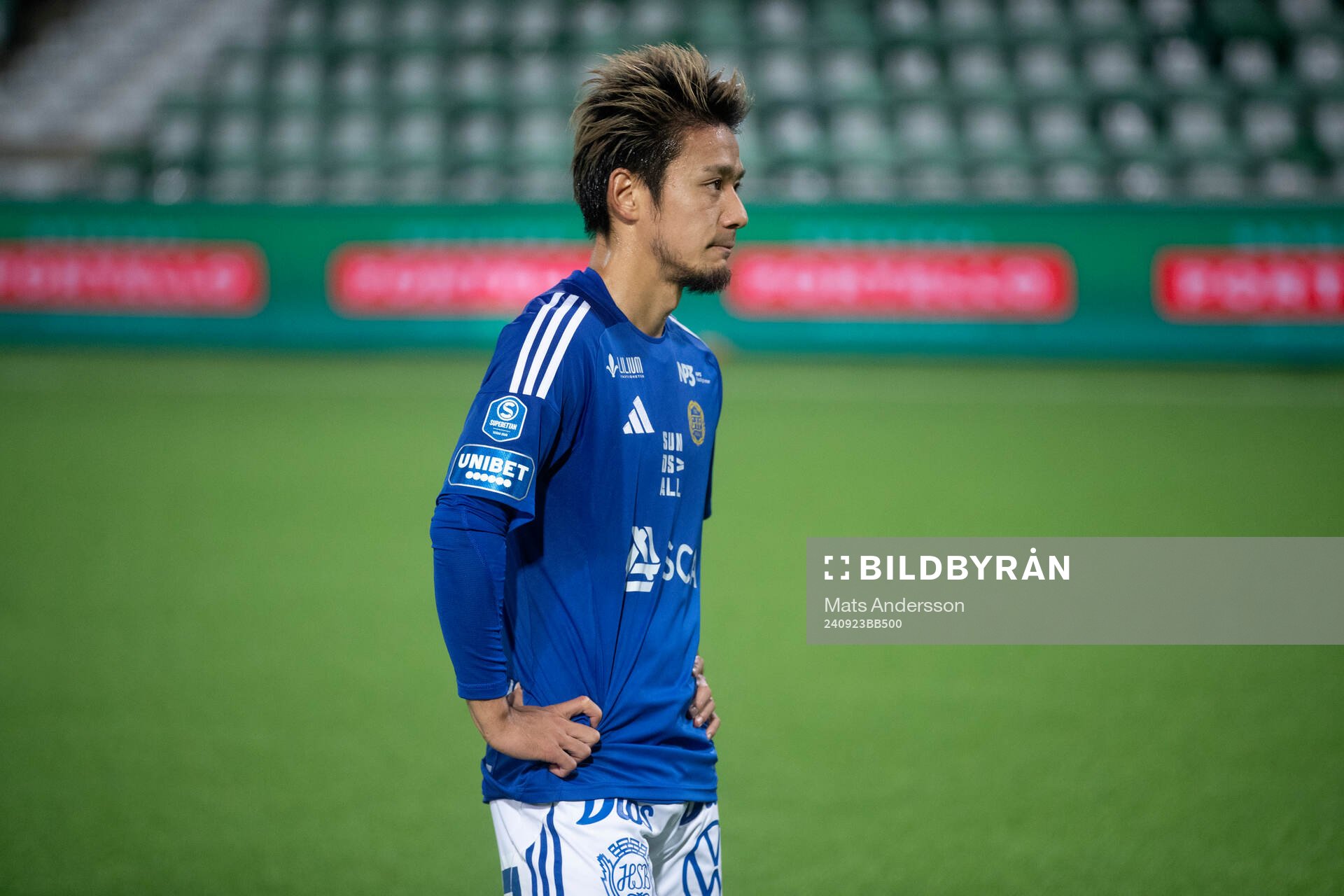 GIF Sundsvalls Taiki Kagayama deppar