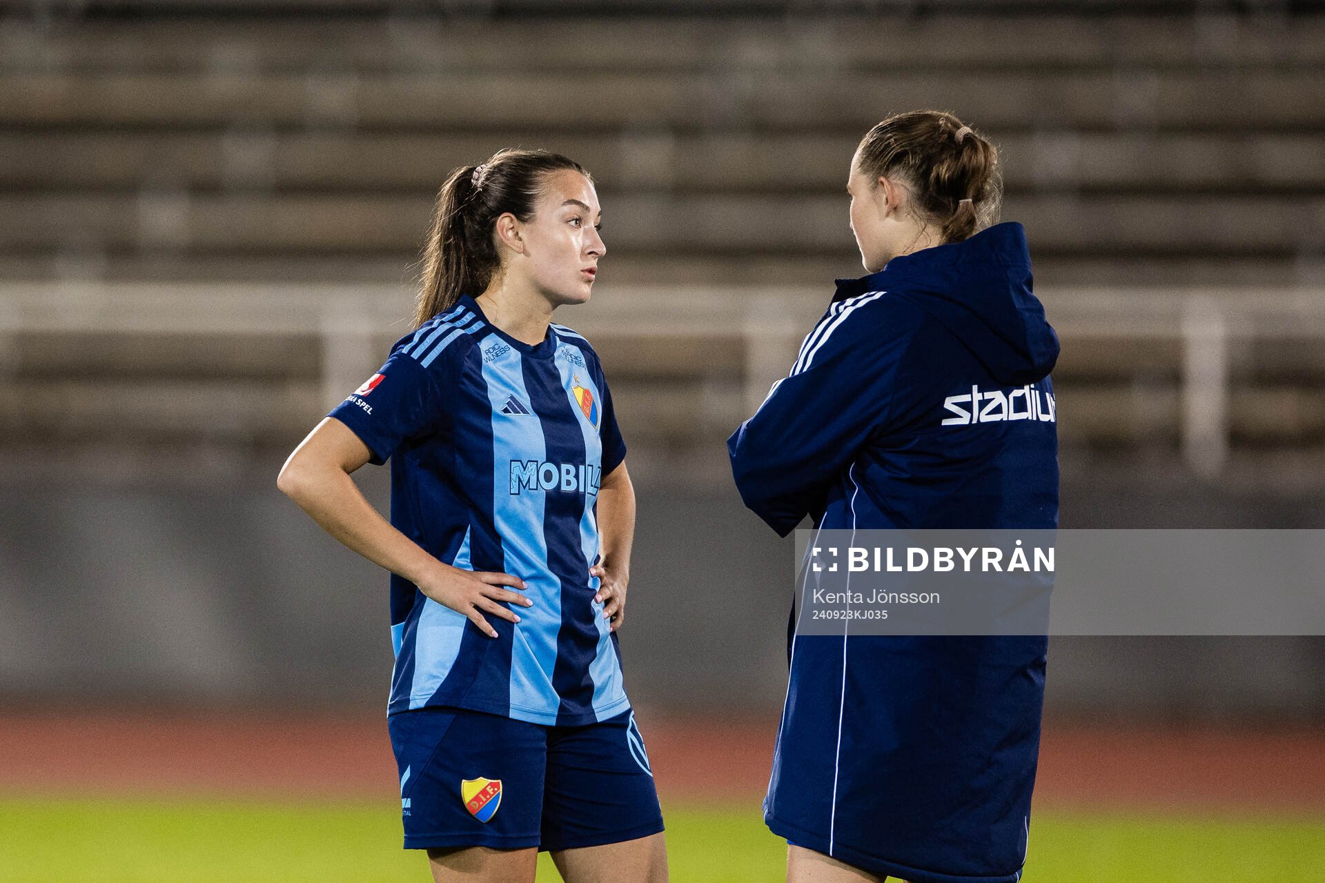 Djurgårdens Lucia Duras deppar