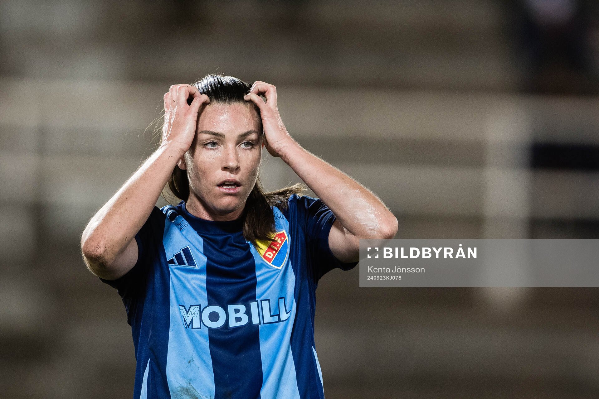 Djurgårdens Pauline Hammarlund deppar